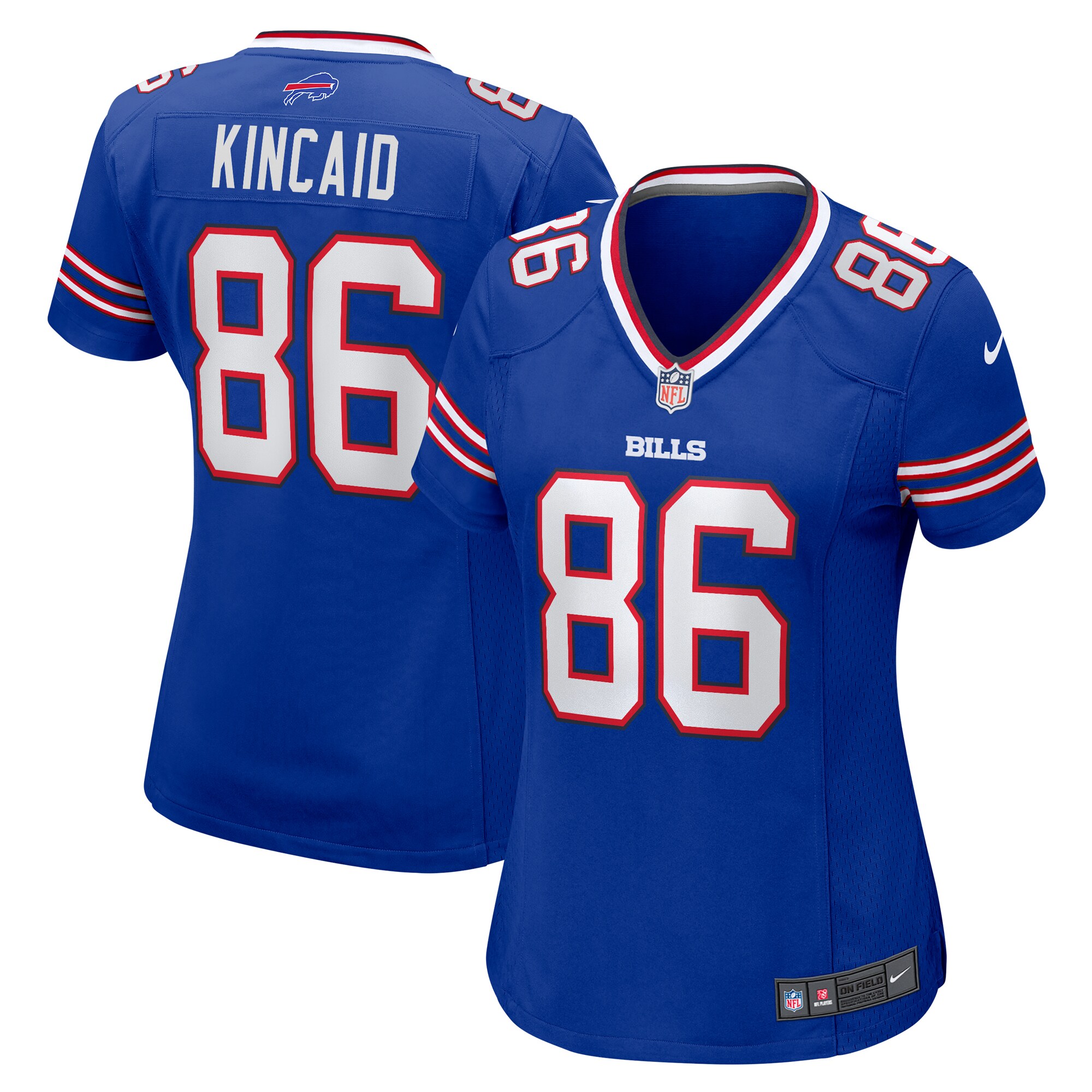 Dalton Kincaid Buffalo Bills Game Jersey - Women's