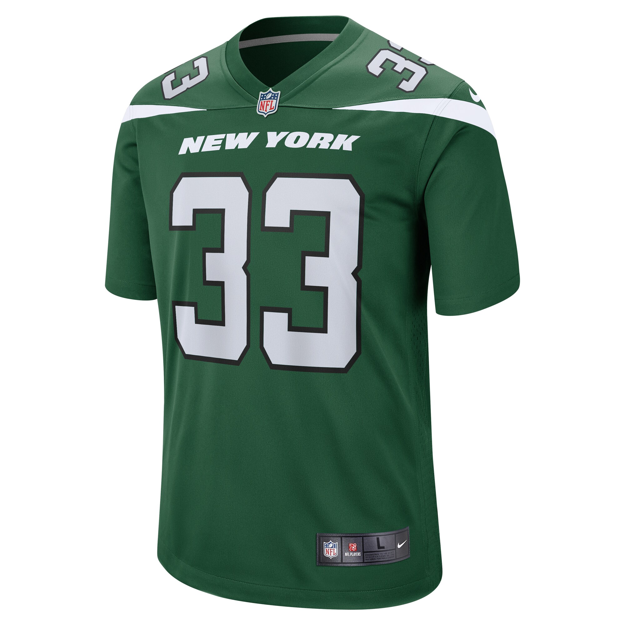 Alternative view of Dalvin Cook New York Jets Game Jersey - Men's