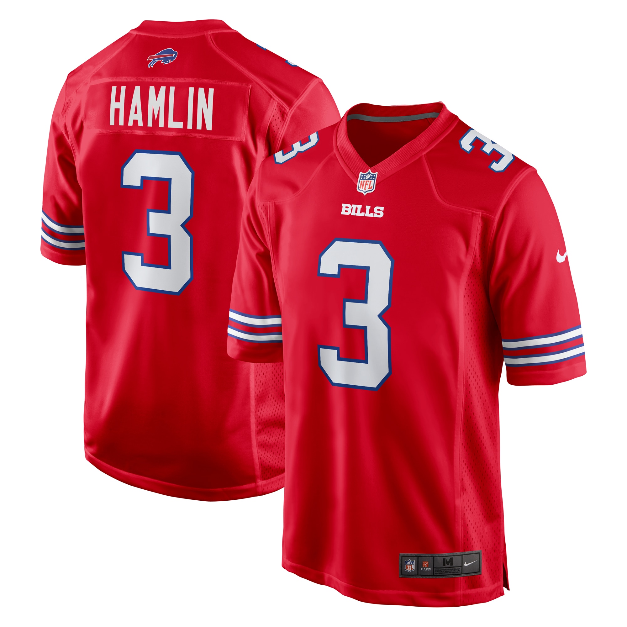 Damar Hamlin Buffalo Bills Alternate Game Jersey - Men's