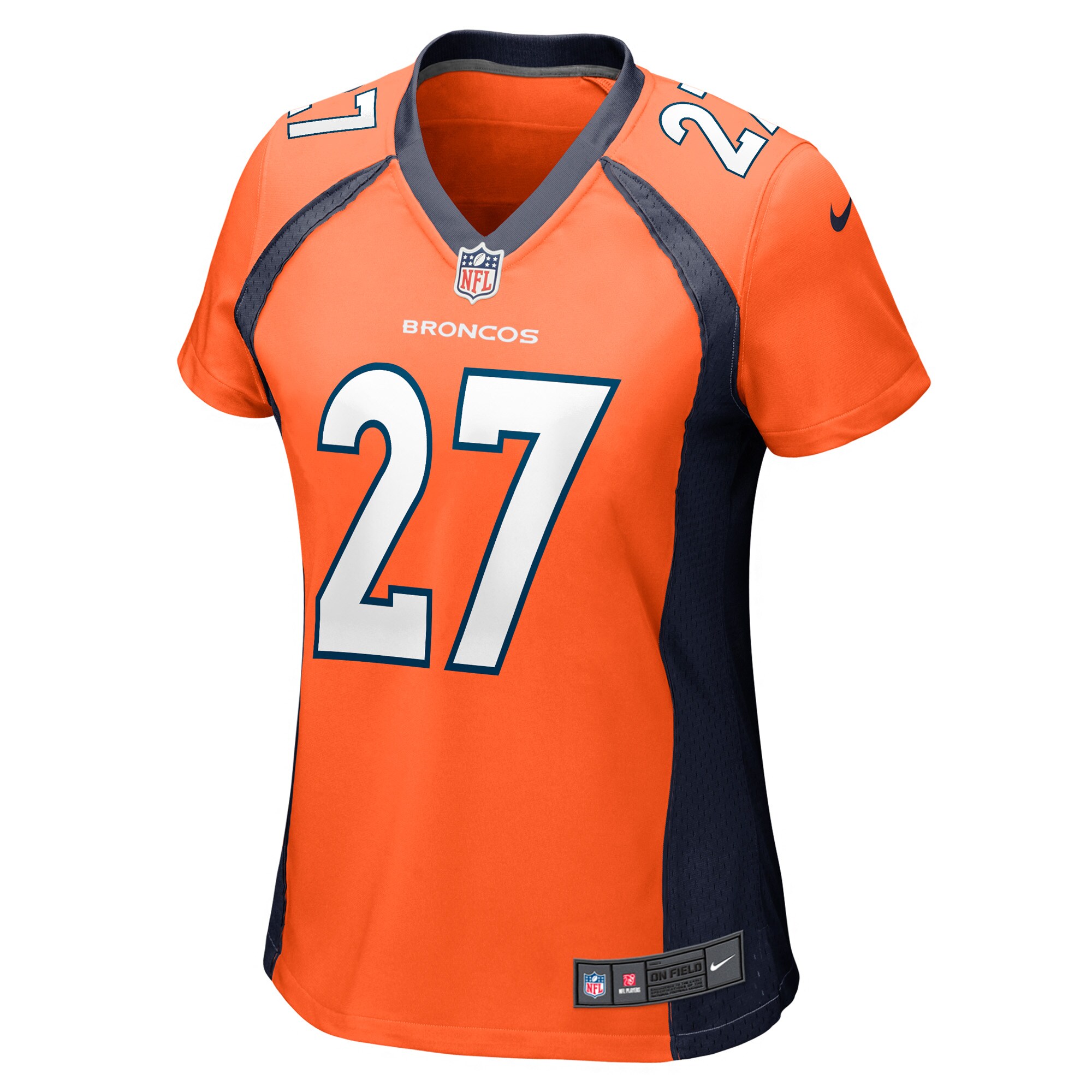 Alternative view of Damarri Mathis Denver Broncos Game Jersey - Women's