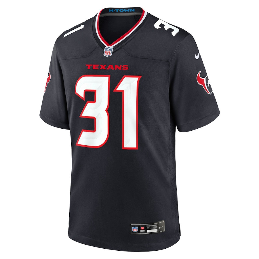 Alternative view of Dameon Pierce #31 Houston Texans Game Jersey - Men's
