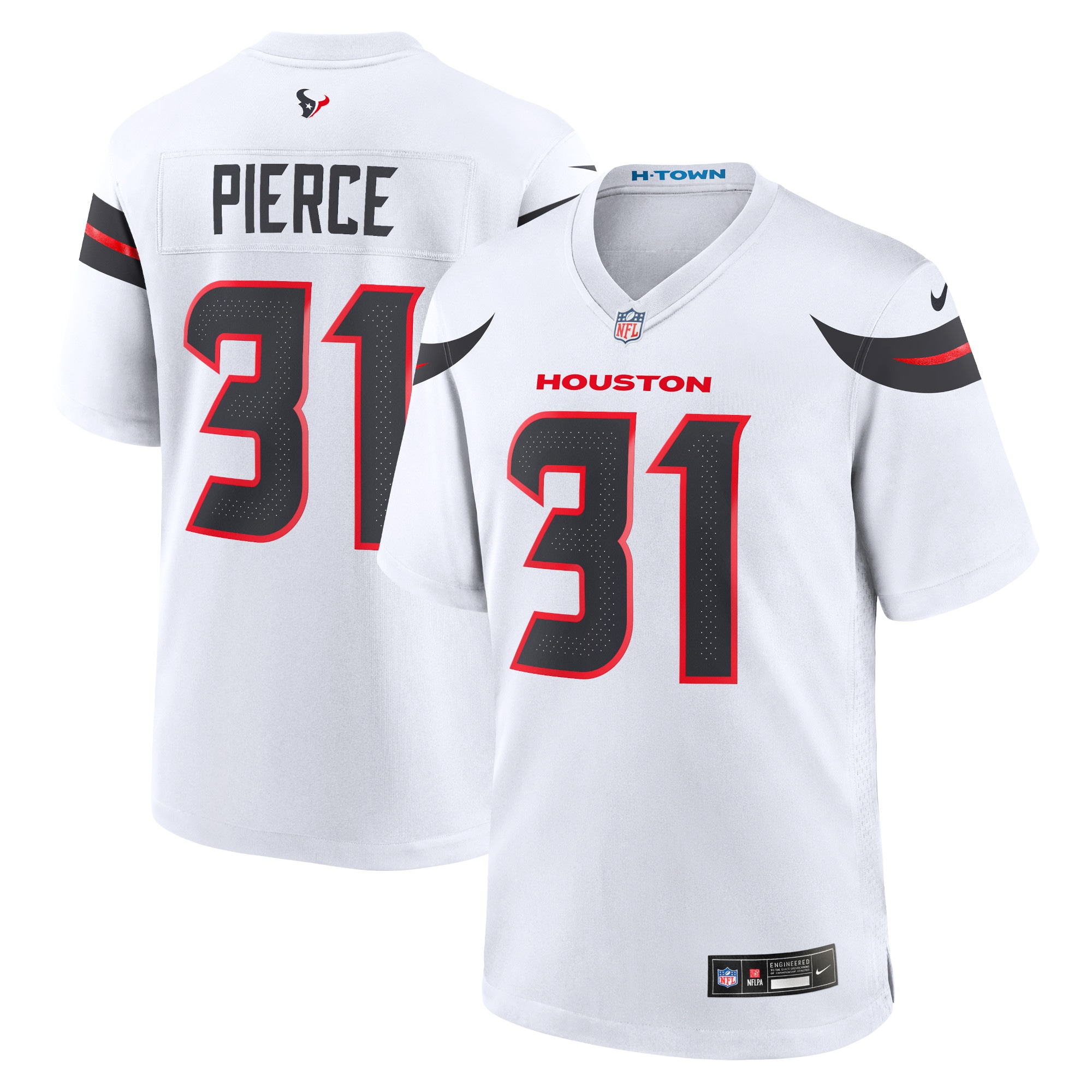 Dameon Pierce Houston Texans Game Jersey - Men's