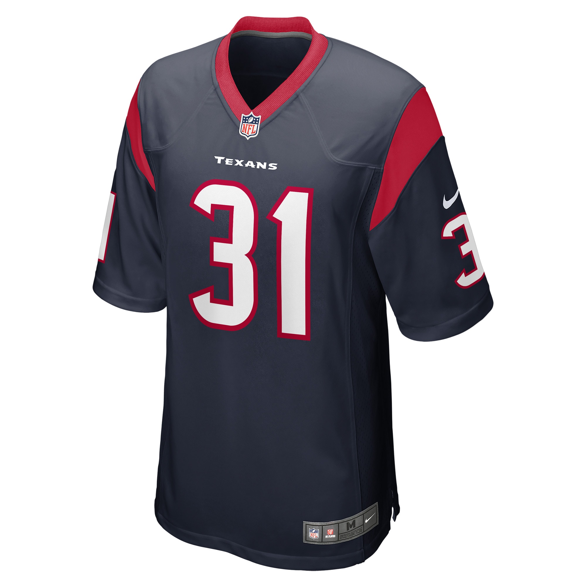 Alternative view of Dameon Pierce Houston Texans Game Jersey - Men's