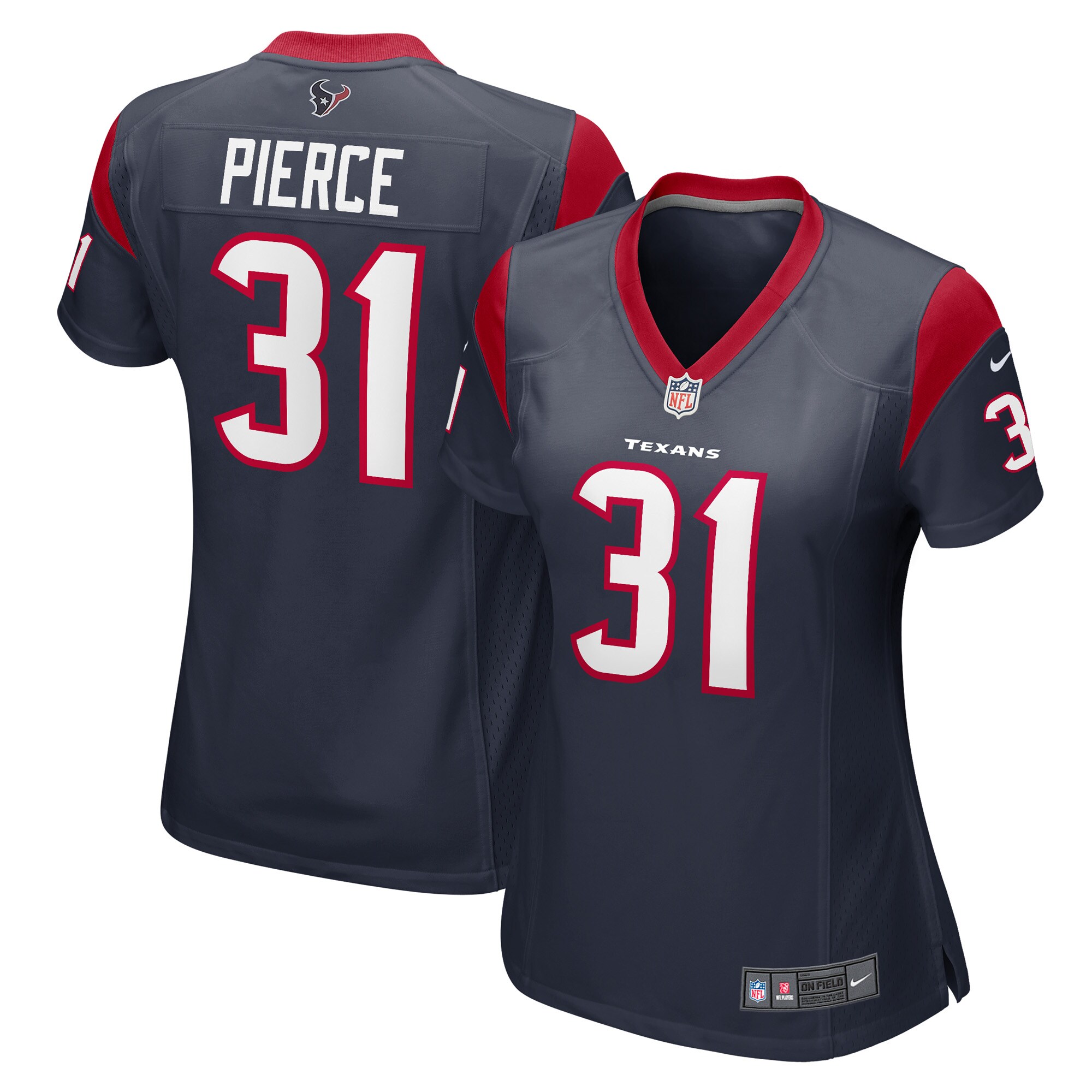 Dameon Pierce Houston Texans Game Jersey - Women's