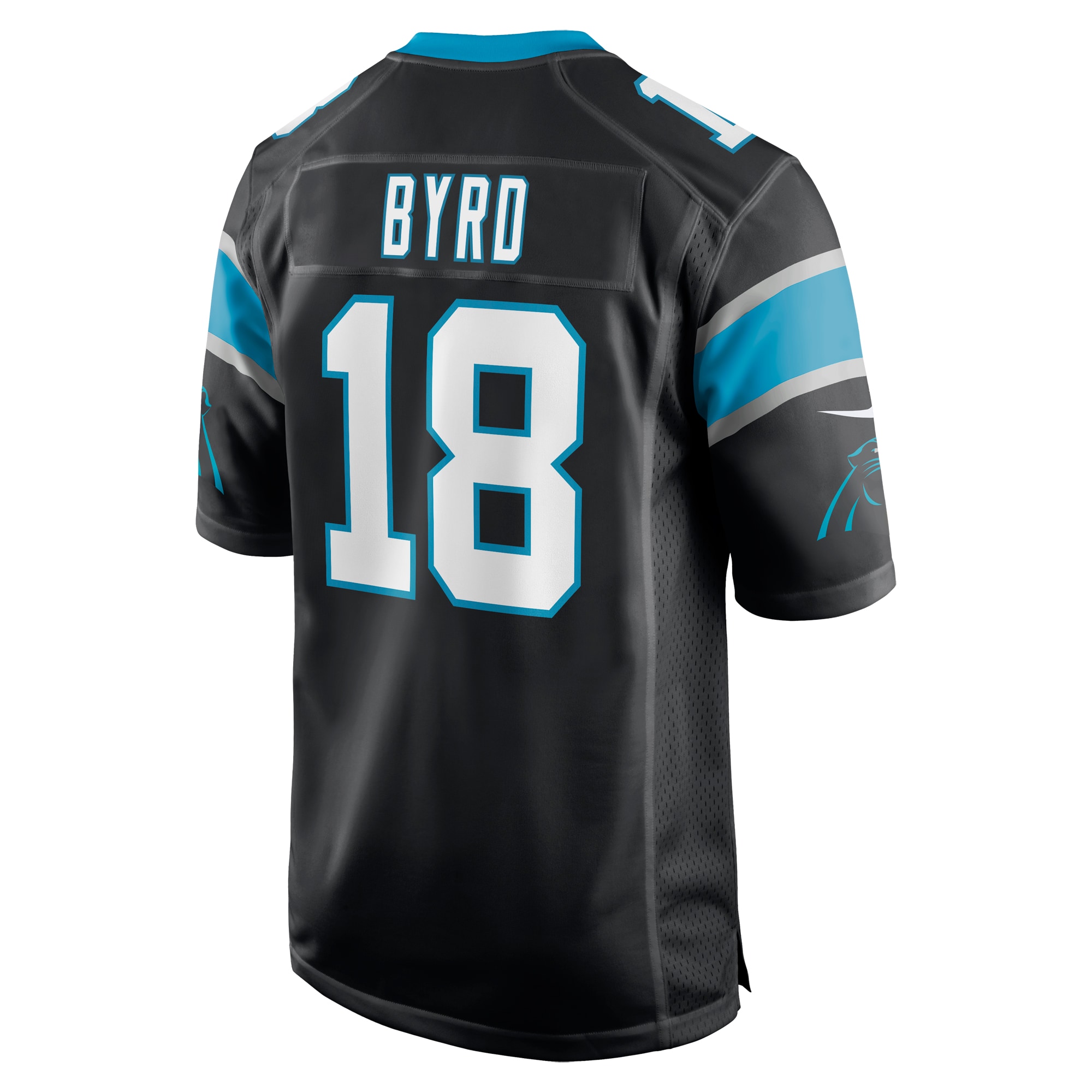 Damiere Byrd Carolina Panthers Game Jersey - Men's - Image 3