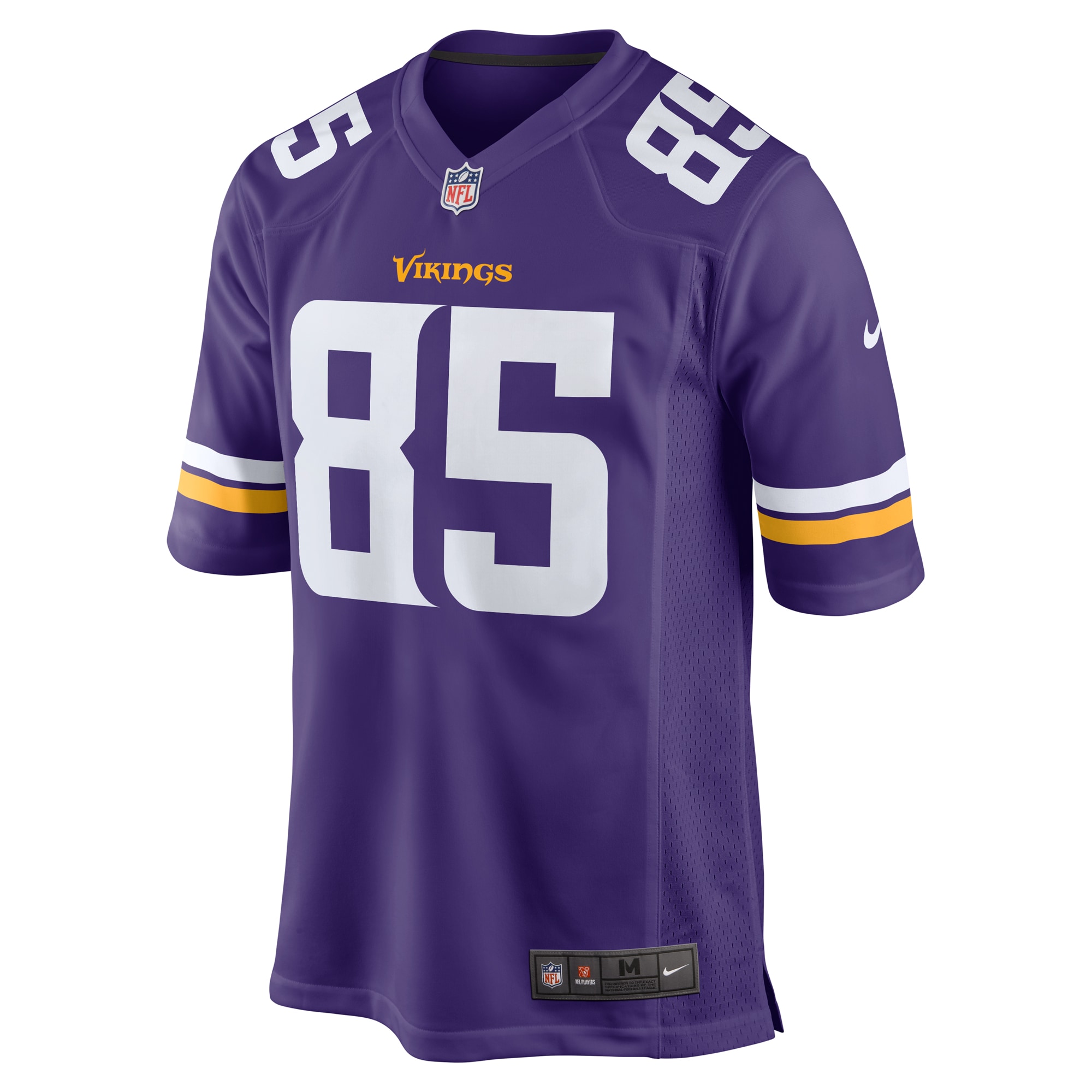 Alternative view of Dan Chisena Minnesota Vikings Game Jersey - Men's