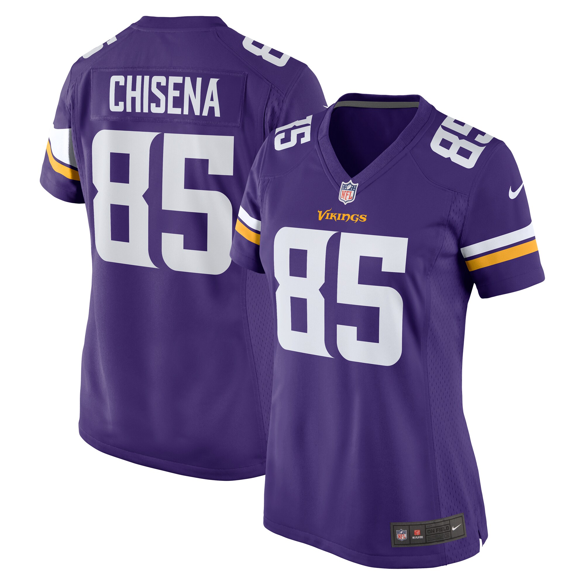 Dan Chisena Minnesota Vikings Game Jersey - Women's