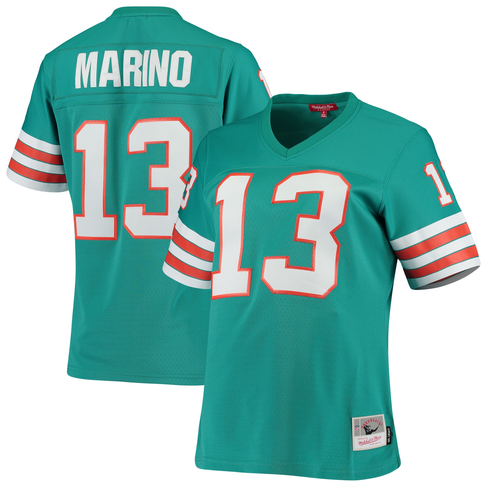 Dan Marino Mitchell & Ness Miami Dolphins Game Jersey - Women's