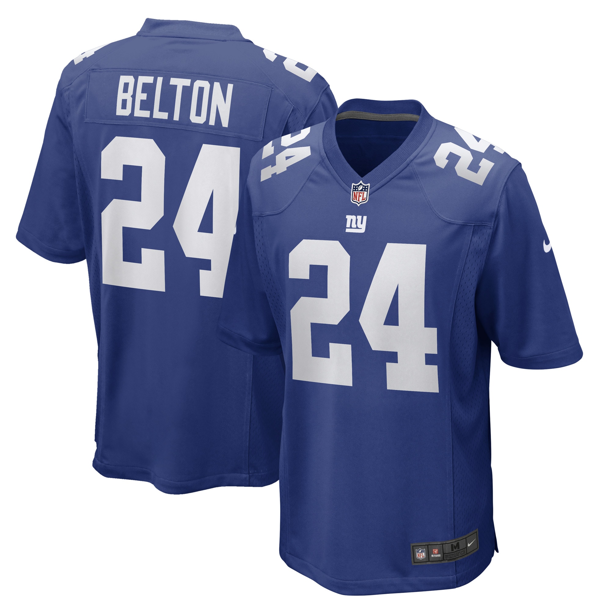 Dane Belton New York Giants Game Jersey - Men's