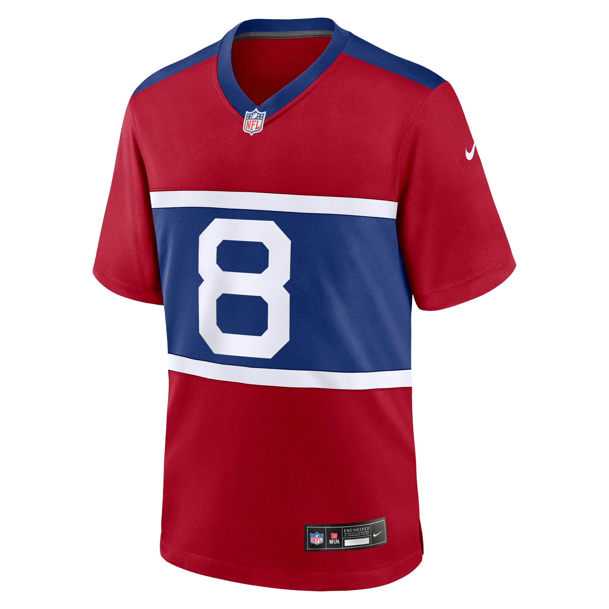 Alternative view of Daniel Jones Century New York Giants Alternate Game Jersey - Men's