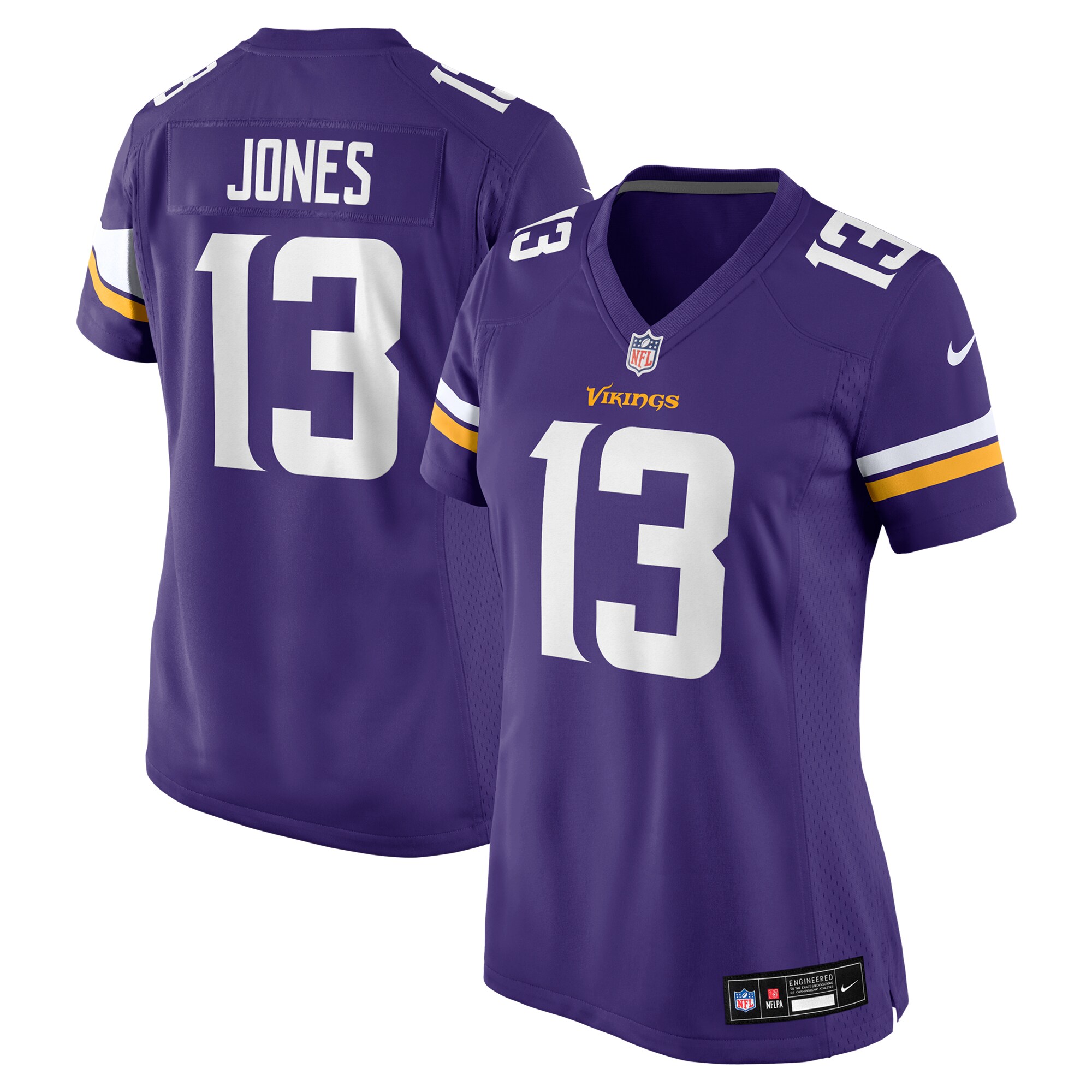 Daniel Jones Minnesota Vikings Game Jersey - Women's