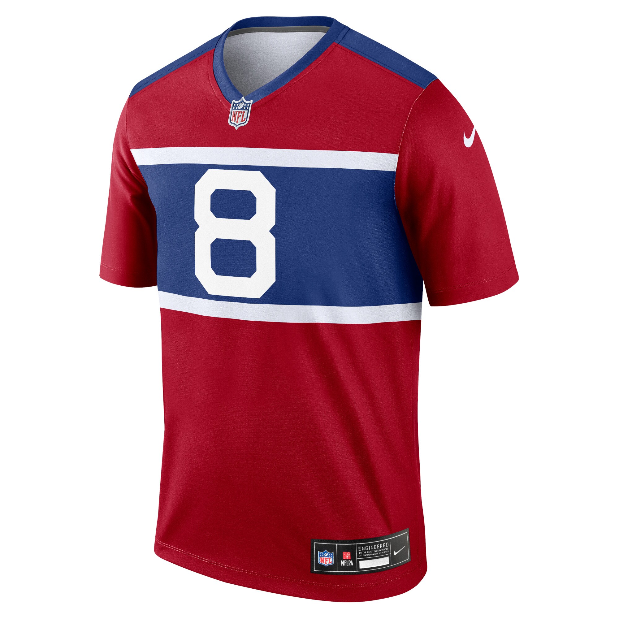 Alternative view of Daniel Jones New York Giants Alternate Legend Jersey - Men's