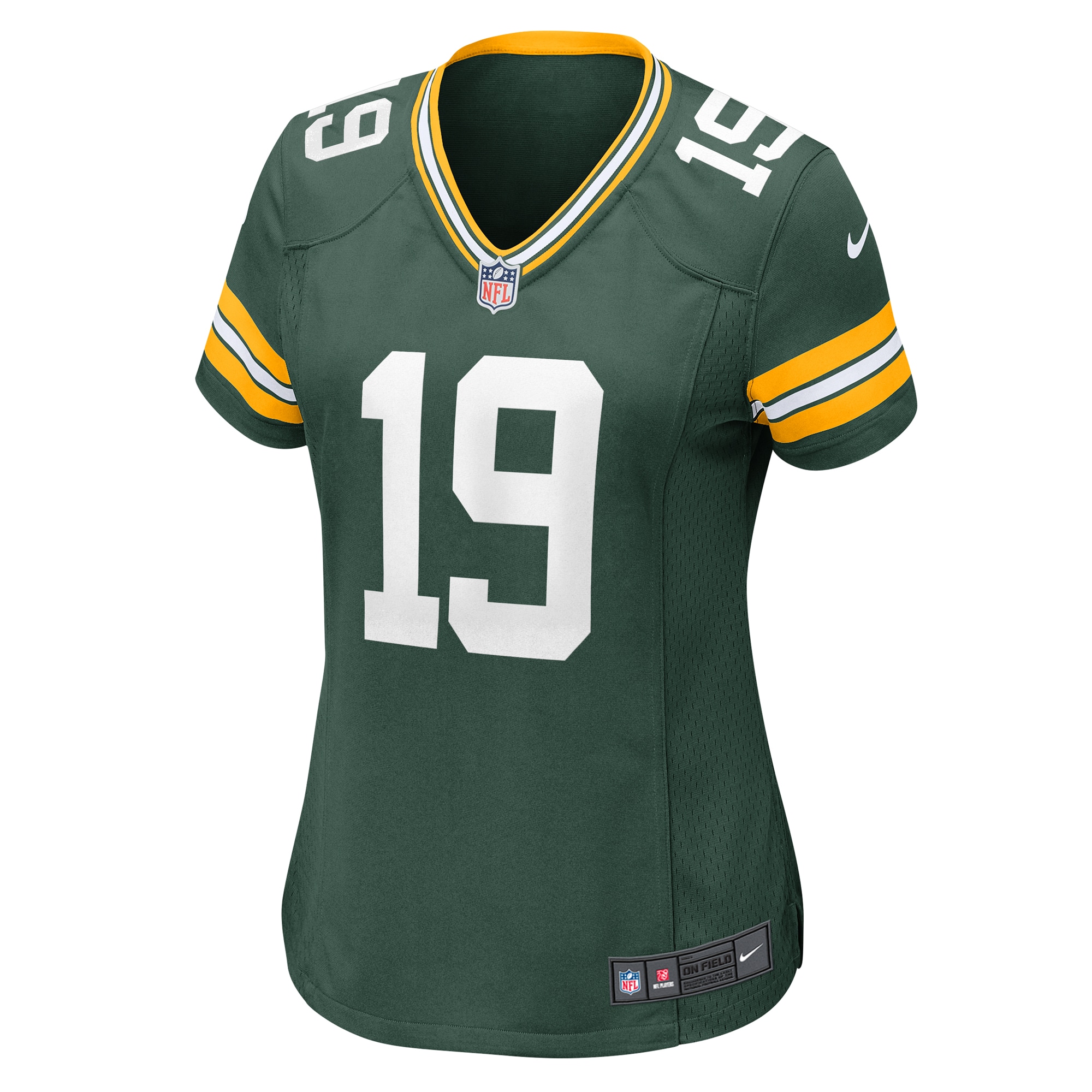 Alternative view of Daniel Whelan Green Bay Packers Game Jersey - Women's