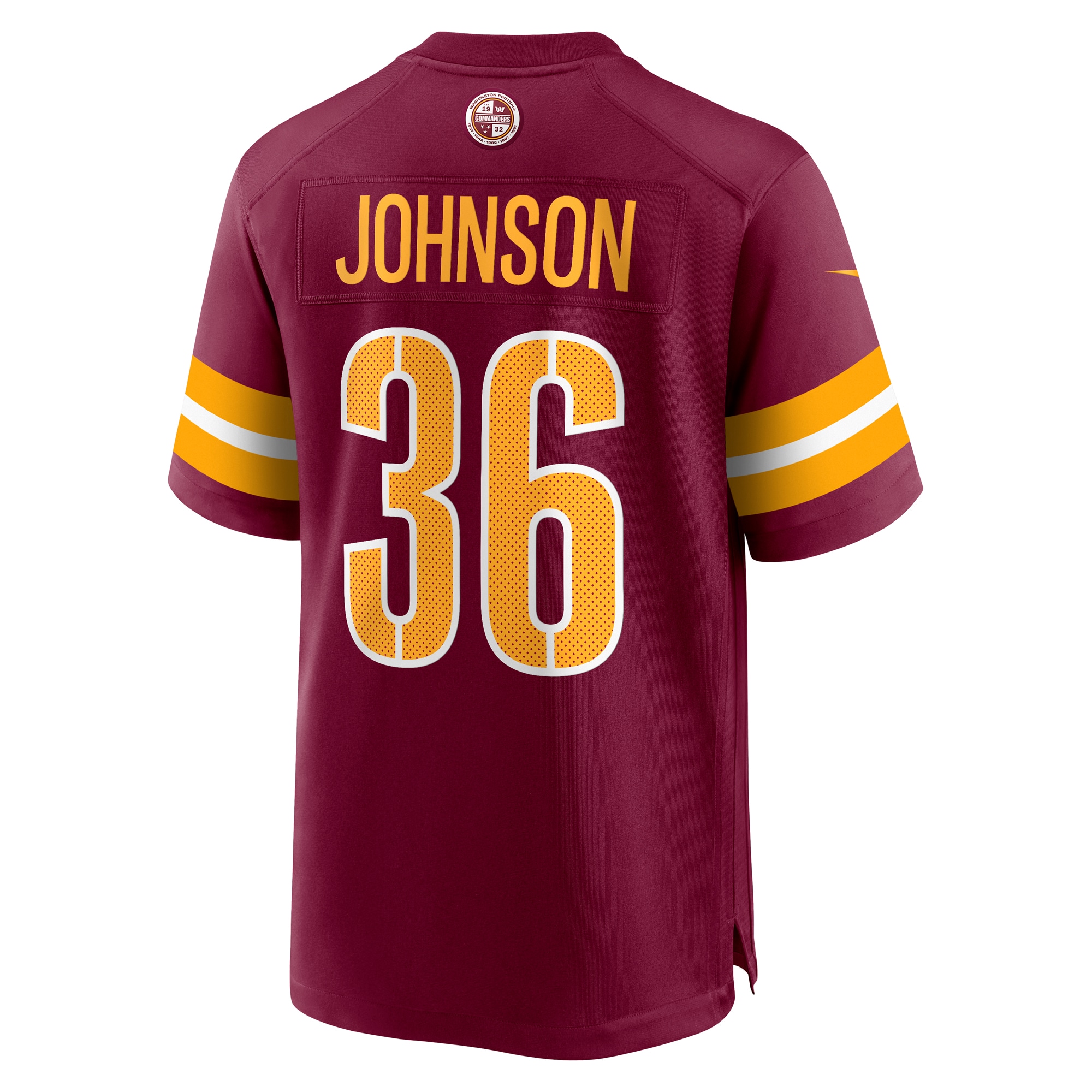 Danny Johnson Washington Commanders Game Jersey - Men's - Image 3