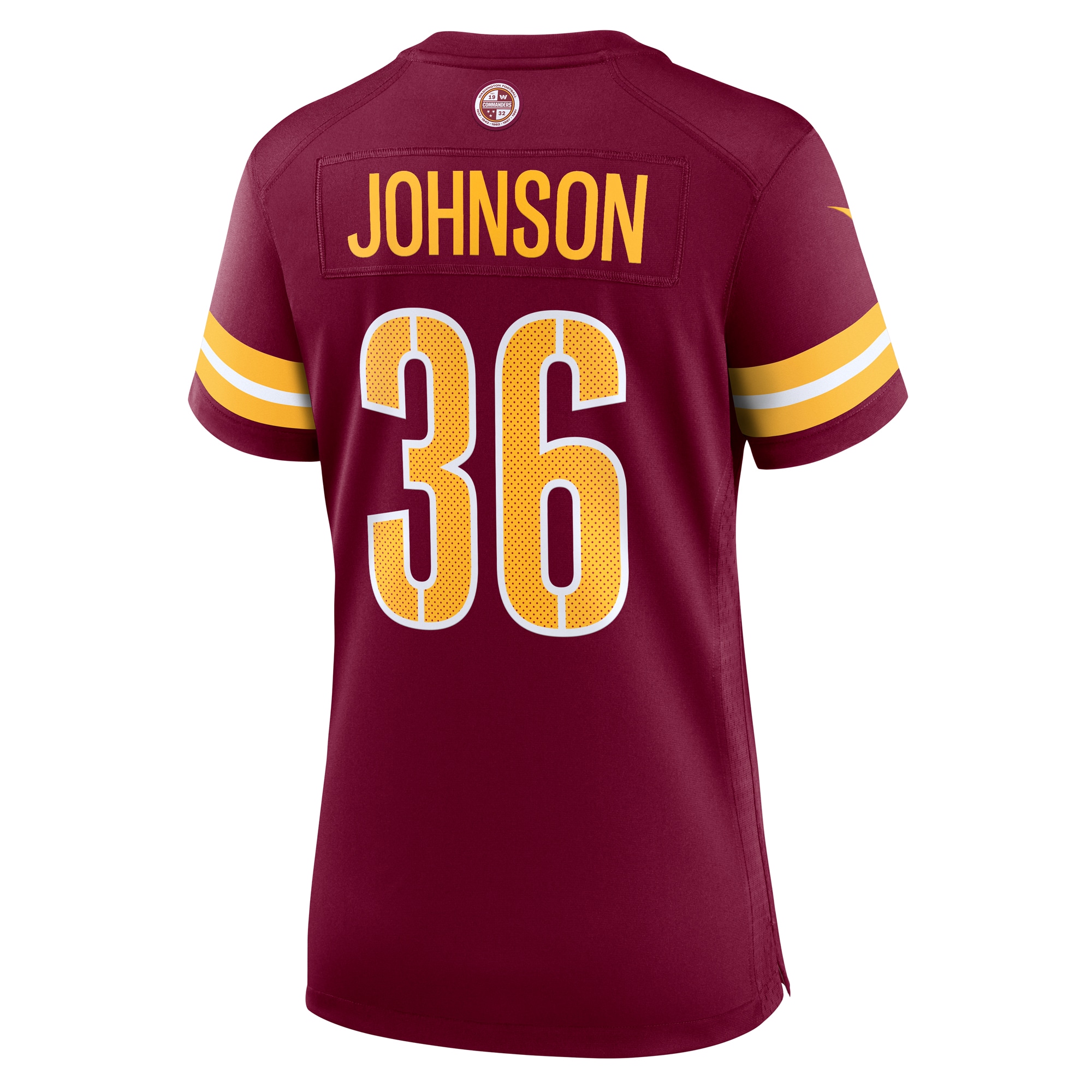 Danny Johnson Washington Commanders Game Jersey - Women's - Image 3