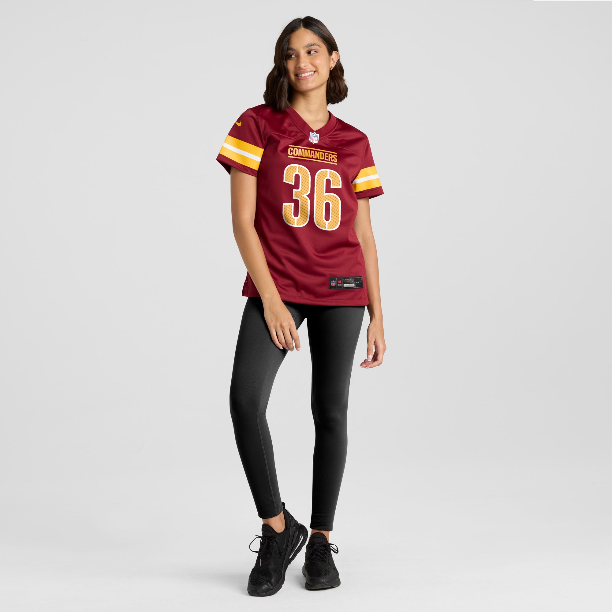 Danny Johnson Washington Commanders Game Jersey - Women's - Image 4