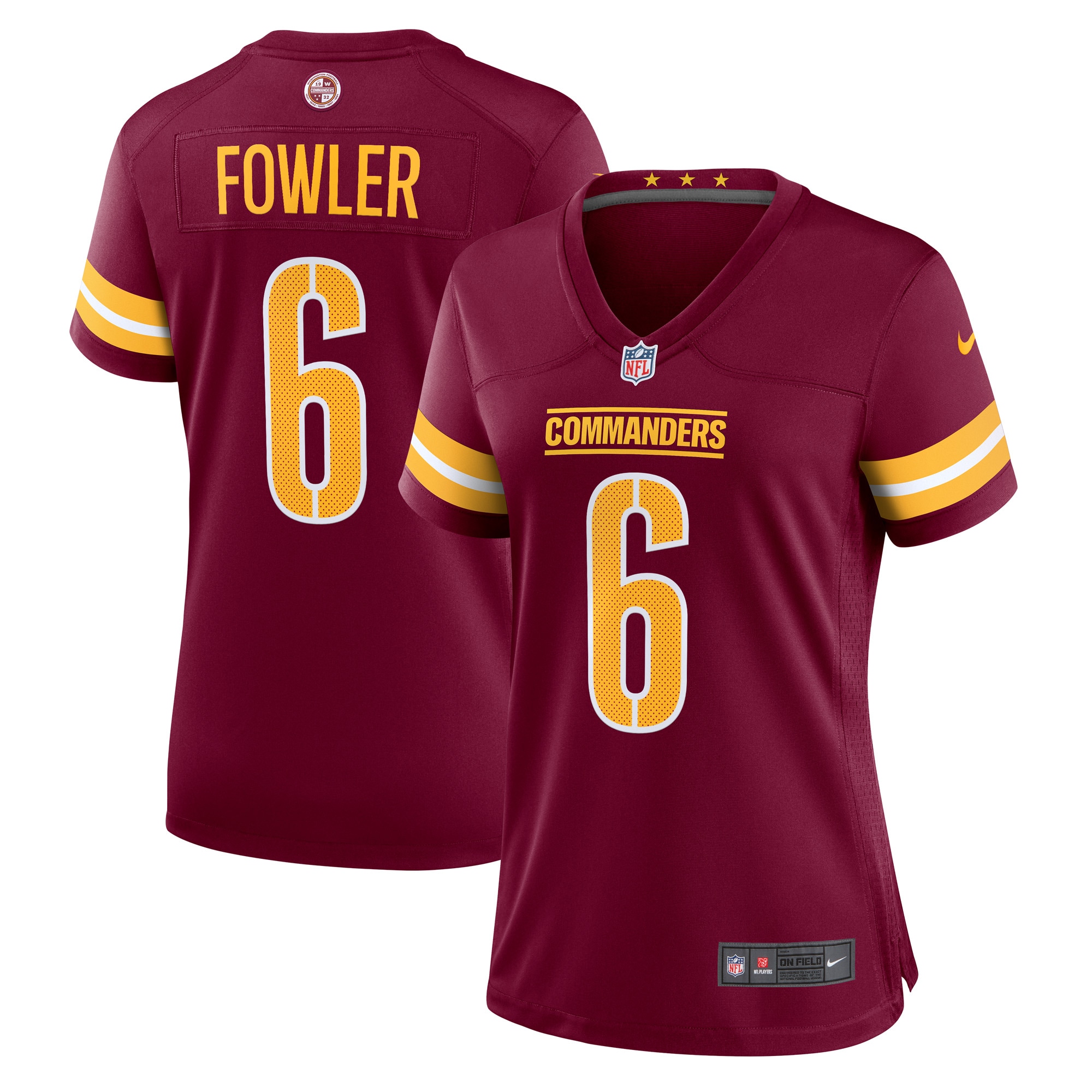 Dante Fowler Jr. Washington Commanders Game Jersey - Women's