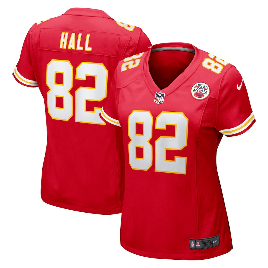 Dante Hall #82 Kansas City Chiefs Game Jersey - Women's | Red