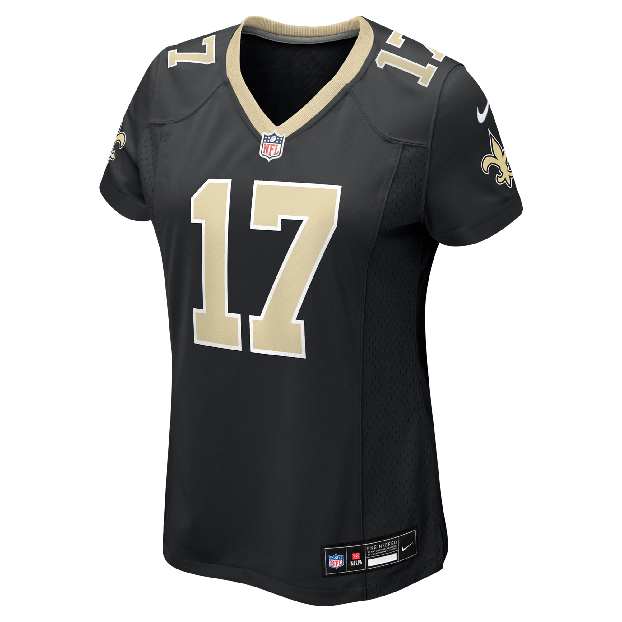 Alternative view of Dante Pettis New Orleans Saints Game Jersey - Women's