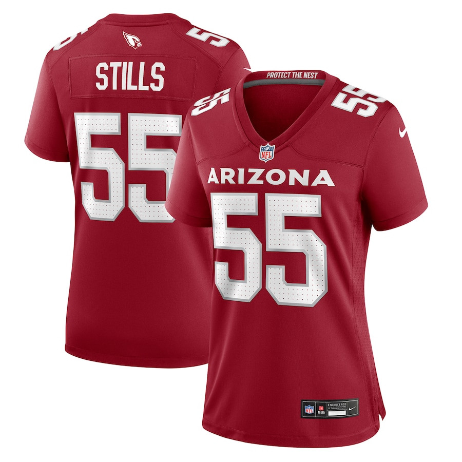 Dante Stills #55 Arizona Cardinals Game Jersey - Women's | Cardinal