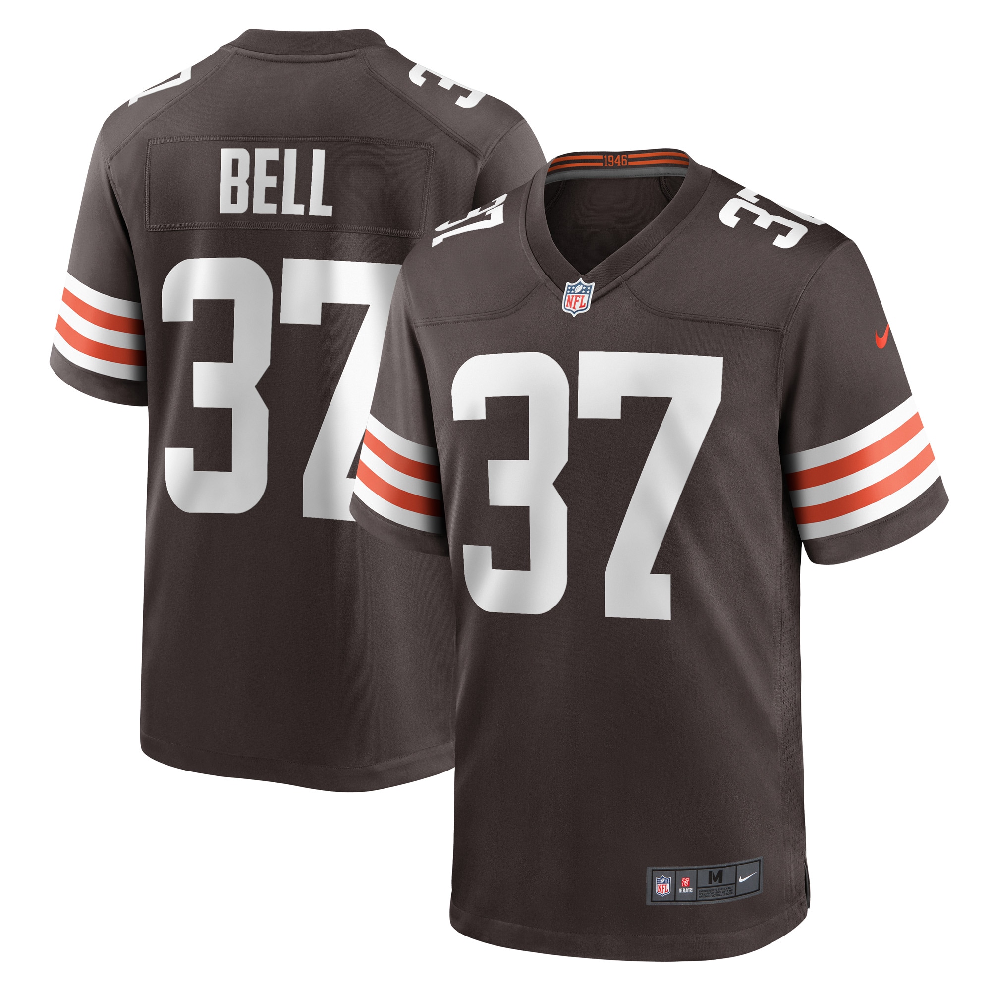 D'Anthony Bell Cleveland Browns Game Jersey - Men's