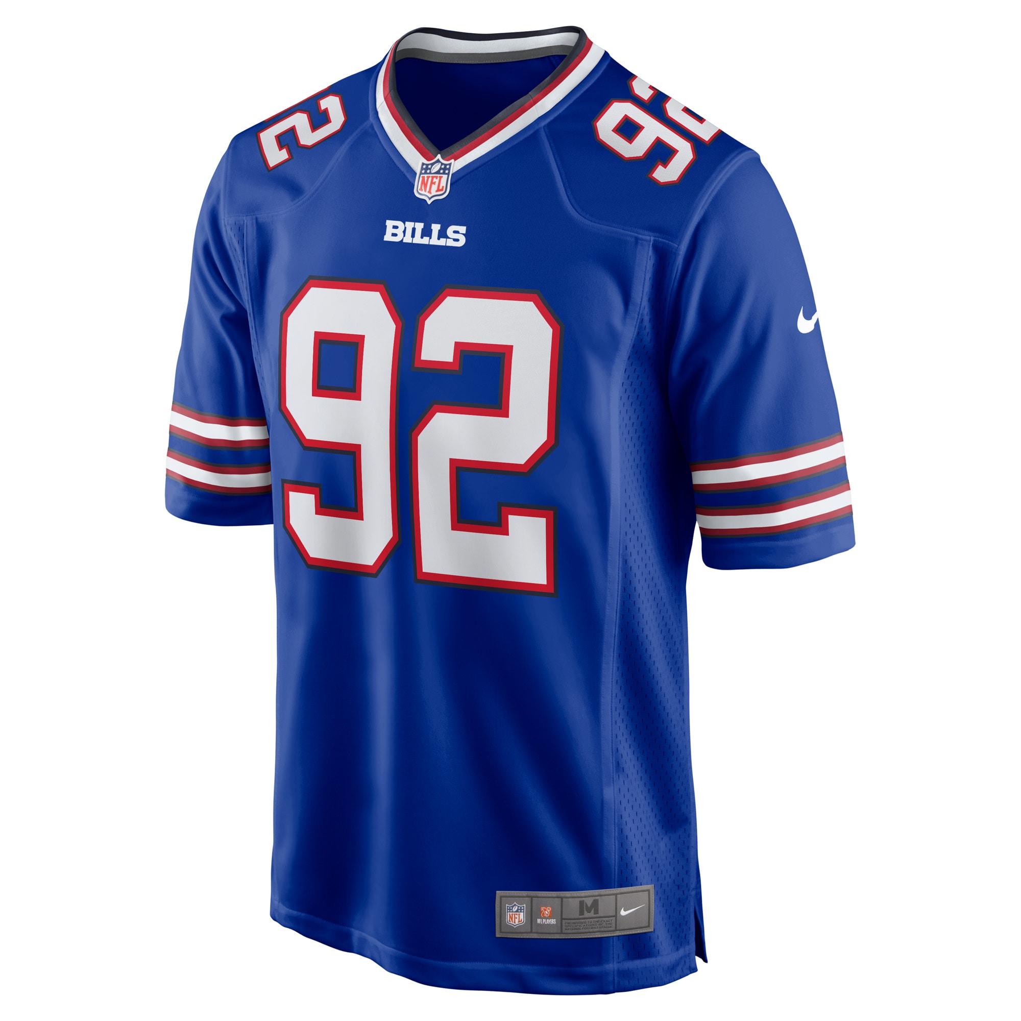 Alternative view of DaQuan Jones Buffalo Bills Game Jersey - Men's