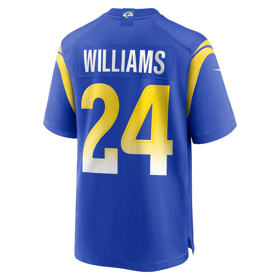 Darious Williams #24 Los Angeles Rams Game Jersey - Men's | Royal - Image 3
