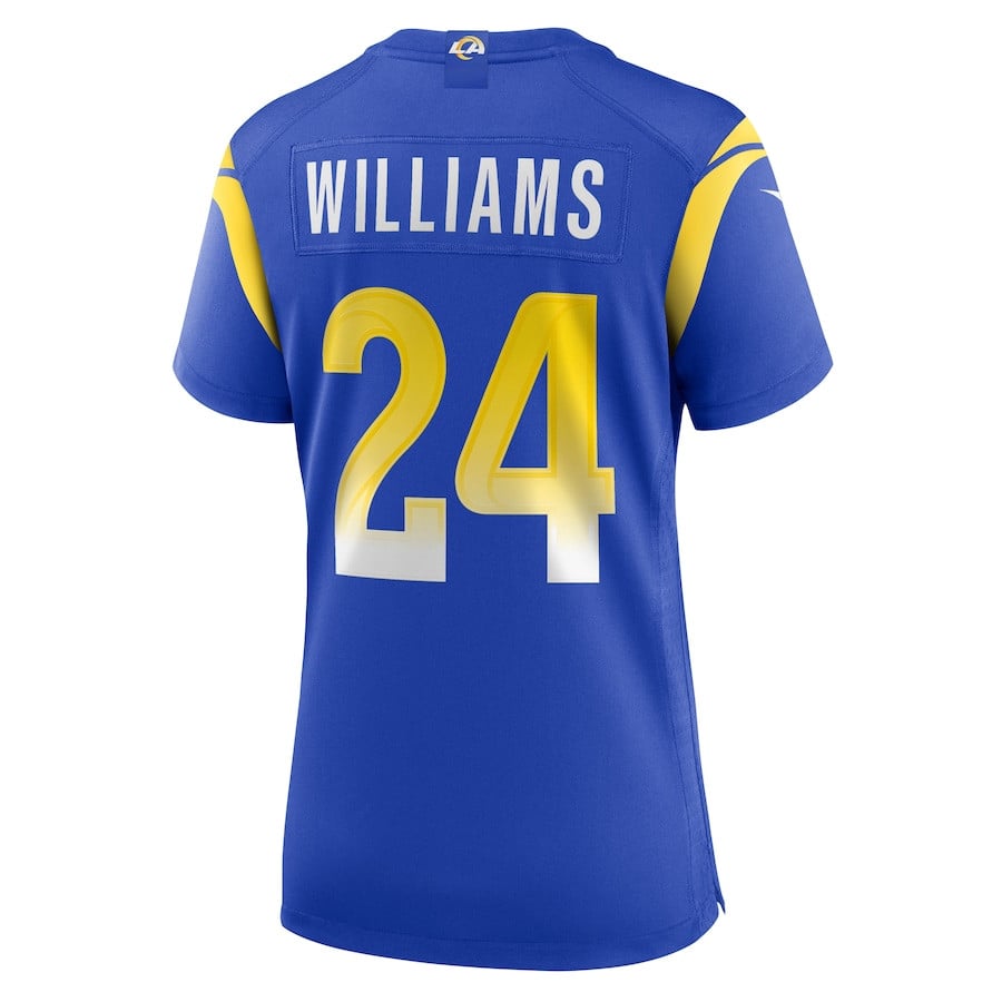 Darious Williams #24 Los Angeles Rams Game Jersey - Women's | Royal - Image 3
