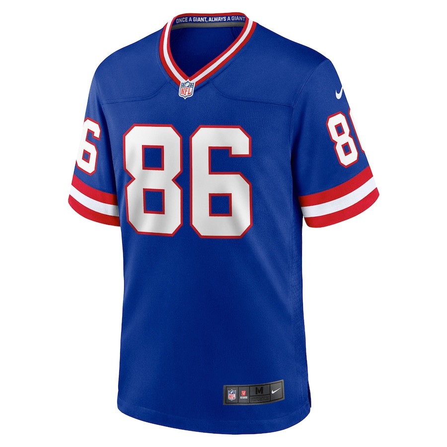Alternative view of Darius Slayton #86 New York Giants Classic Game Jersey - Men's | Royal