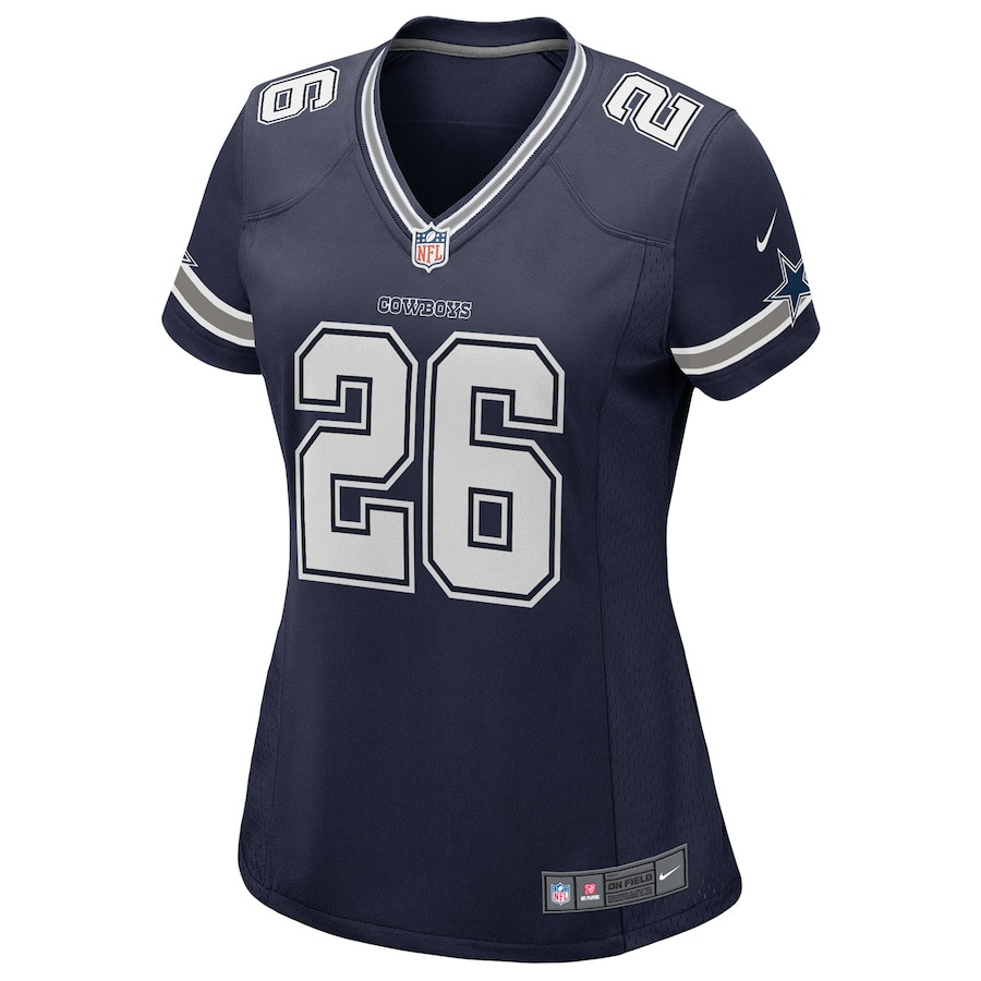Alternative view of DaRon Bland #26 Dallas Cowboys Game Jersey - Women's | Navy