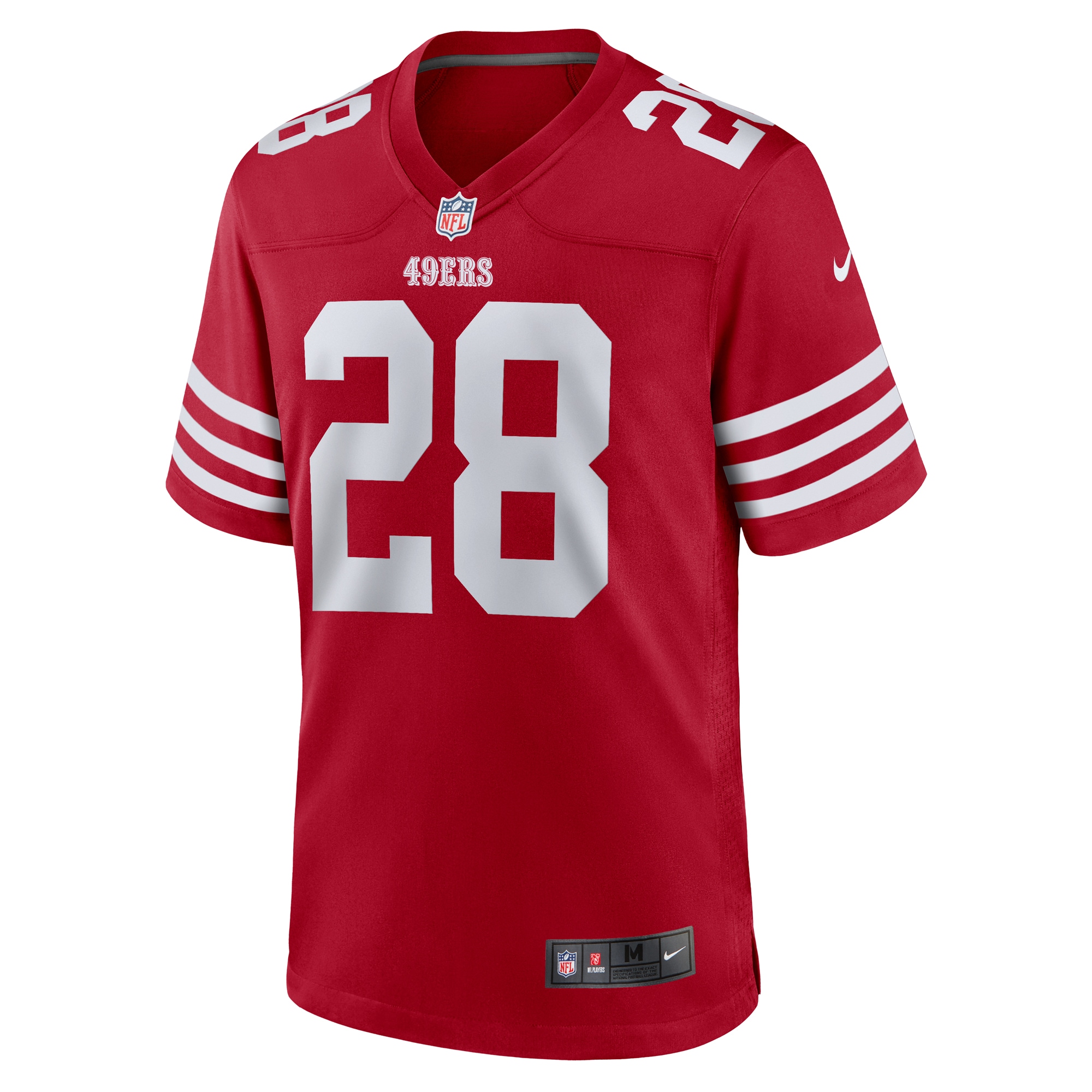 Alternative view of Darrell Luter Jr. San Francisco 49ers Game Jersey - Men's