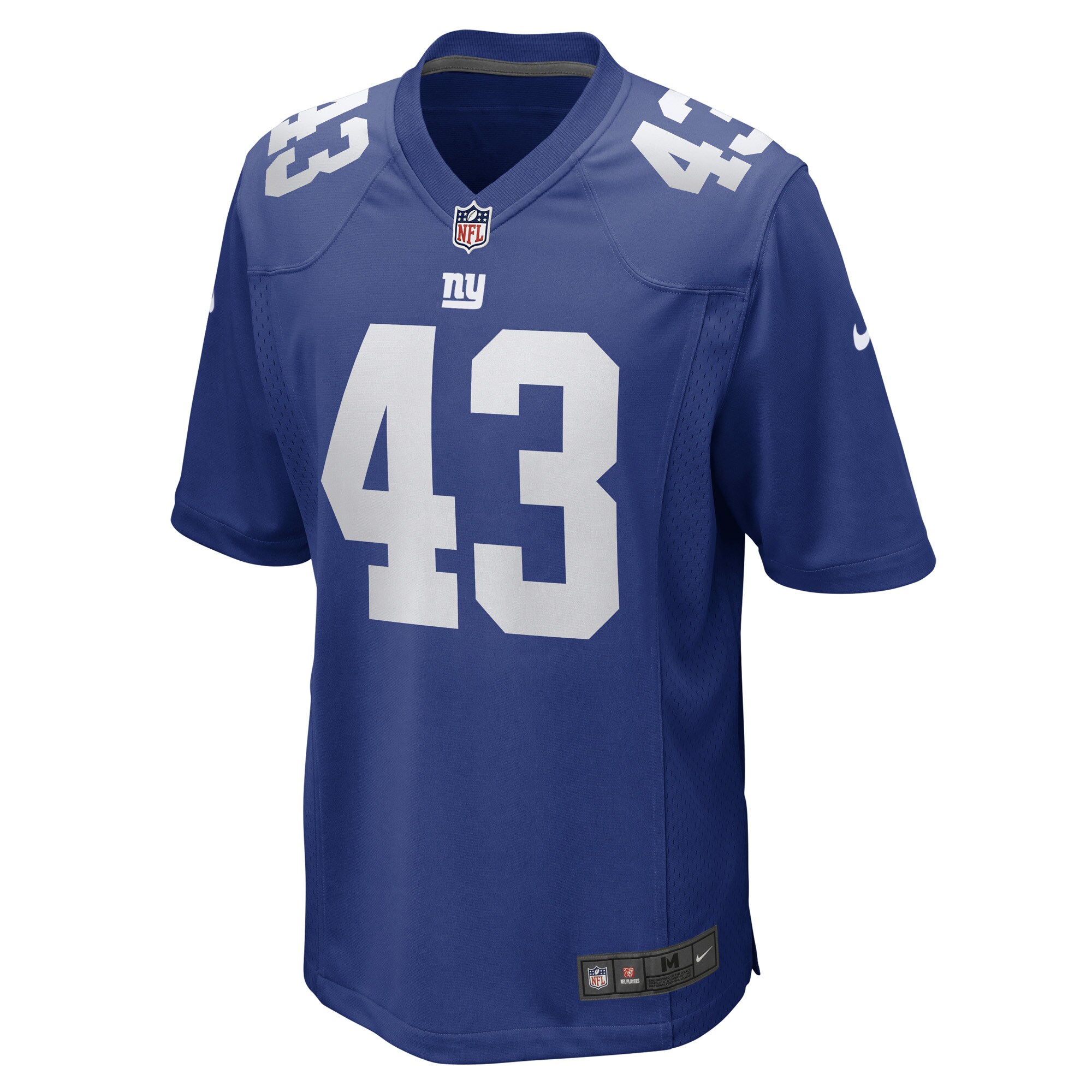 Alternative view of Darrian Beavers New York Giants Game Jersey - Men's