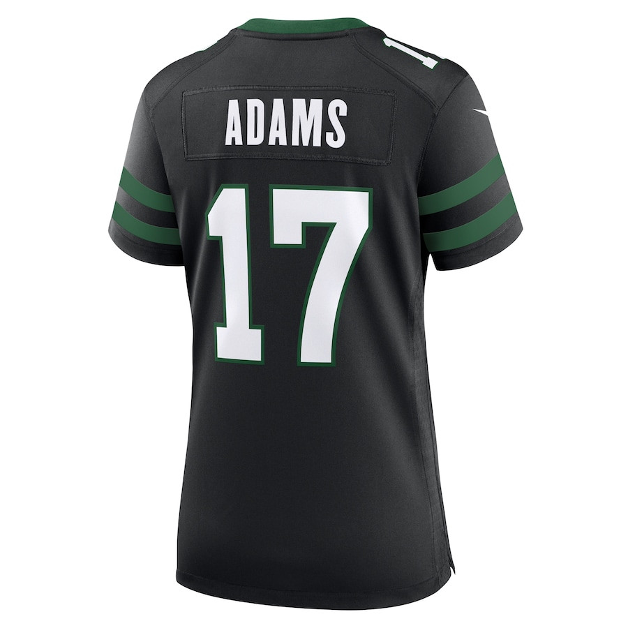 Davante Adams #17 New York Jets Alternate Game Jersey - Women's | Legacy Black - Image 3
