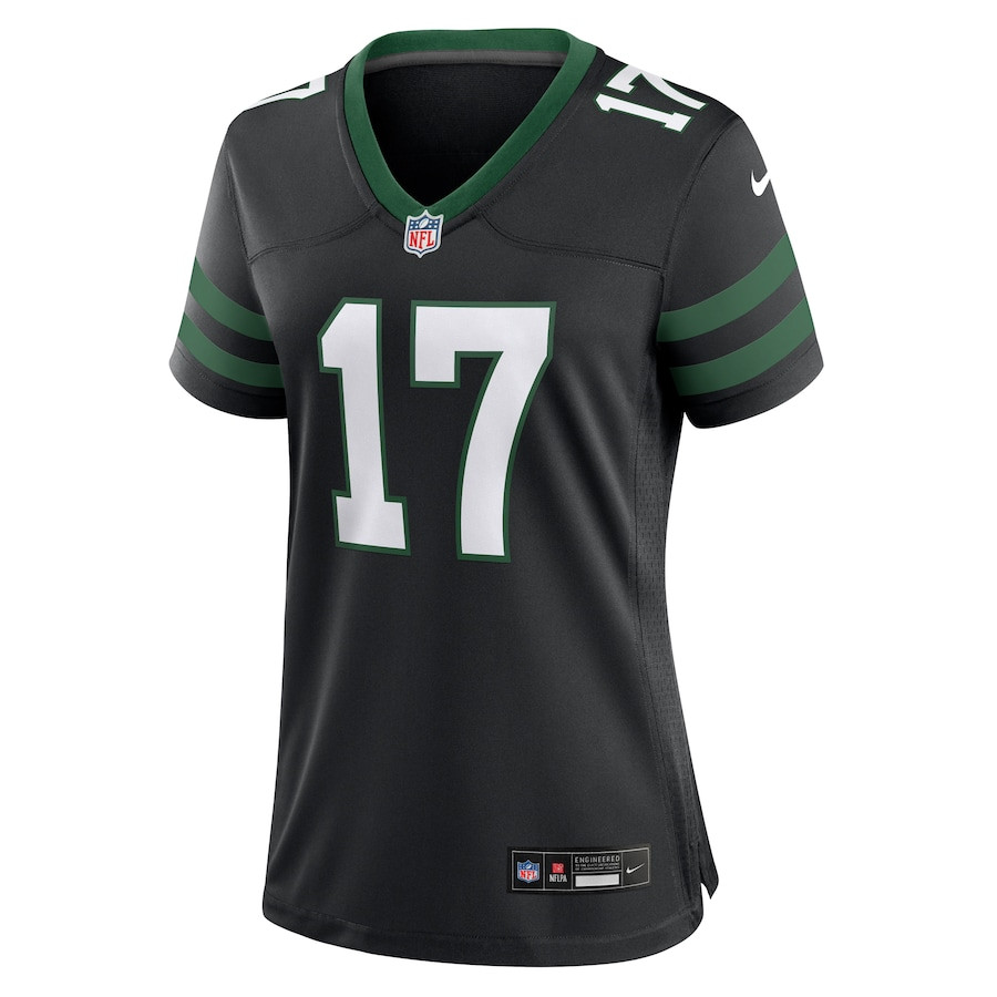 Davante Adams #17 New York Jets Alternate Game Jersey - Women's | Legacy Black - Image 2