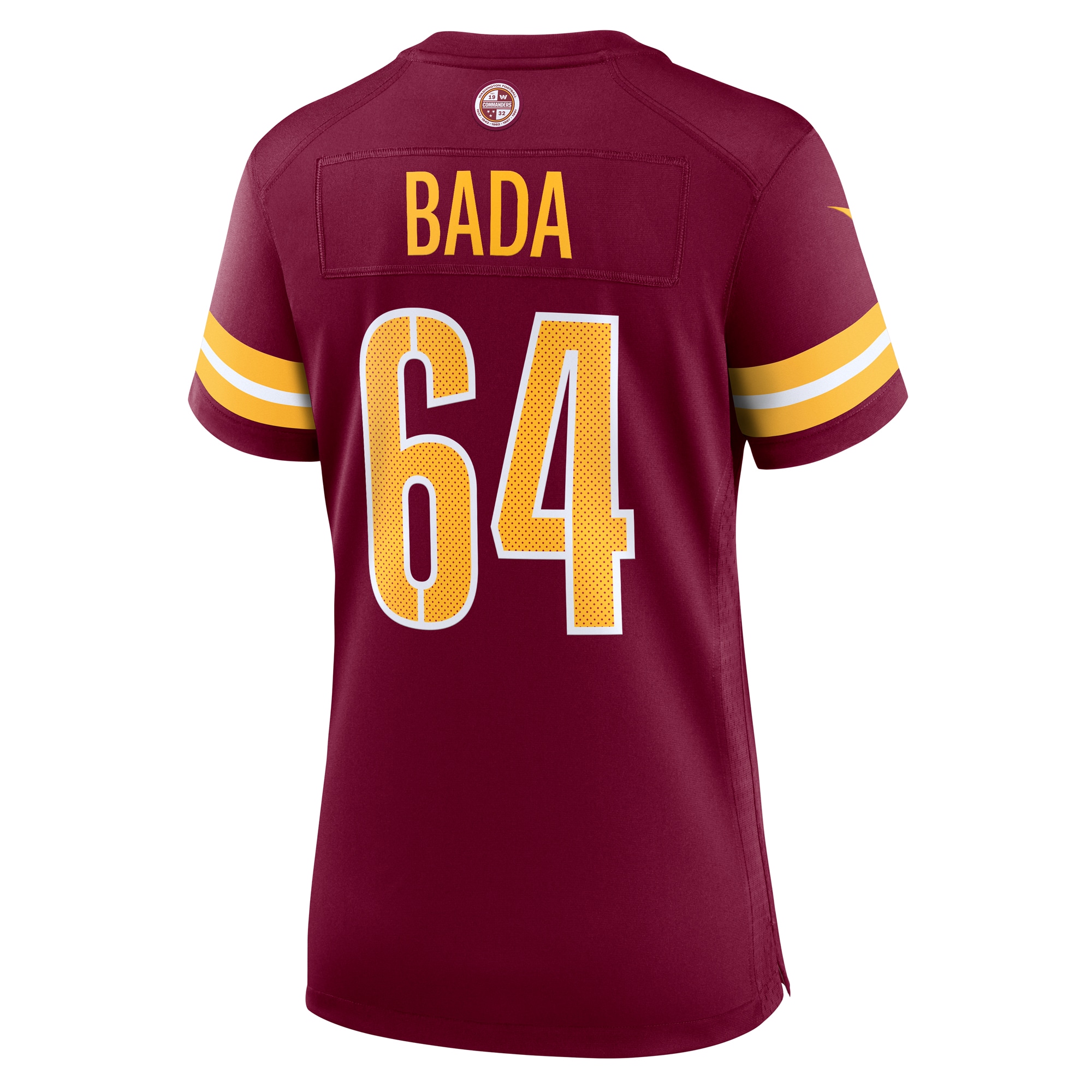 David Bada Washington Commanders Game Jersey - Women's - Image 3