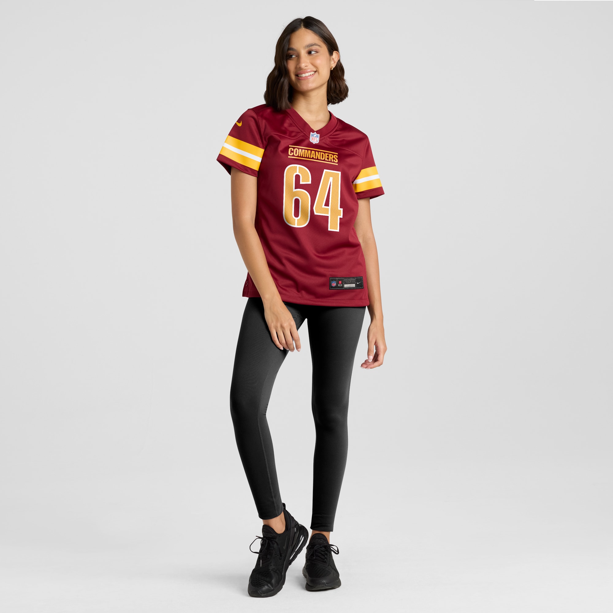 David Bada Washington Commanders Game Jersey - Women's - Image 4