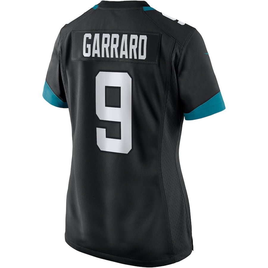 David Garrard #9 Jacksonville Jaguars Game Jersey - Women's | Black - Image 3