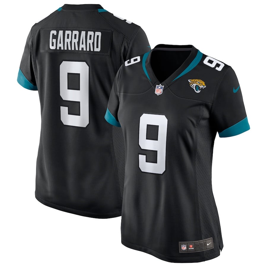 David Garrard #9 Jacksonville Jaguars Game Jersey - Women's | Black