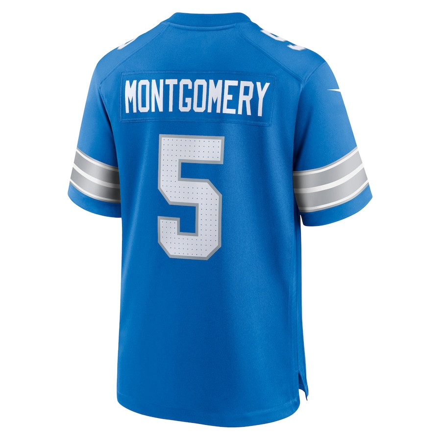 David Montgomery #5 Detroit Lions Game Jersey - Men's - Image 3