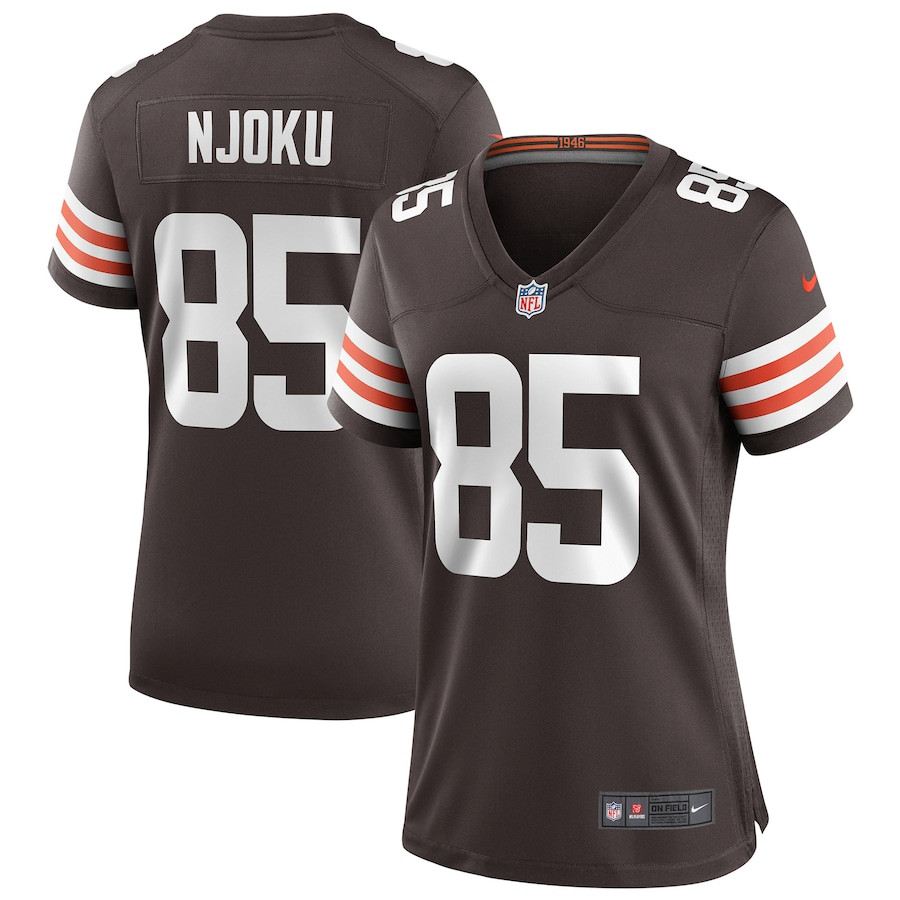David Njoku #85 Cleveland Browns Game Jersey - Women's | Brown