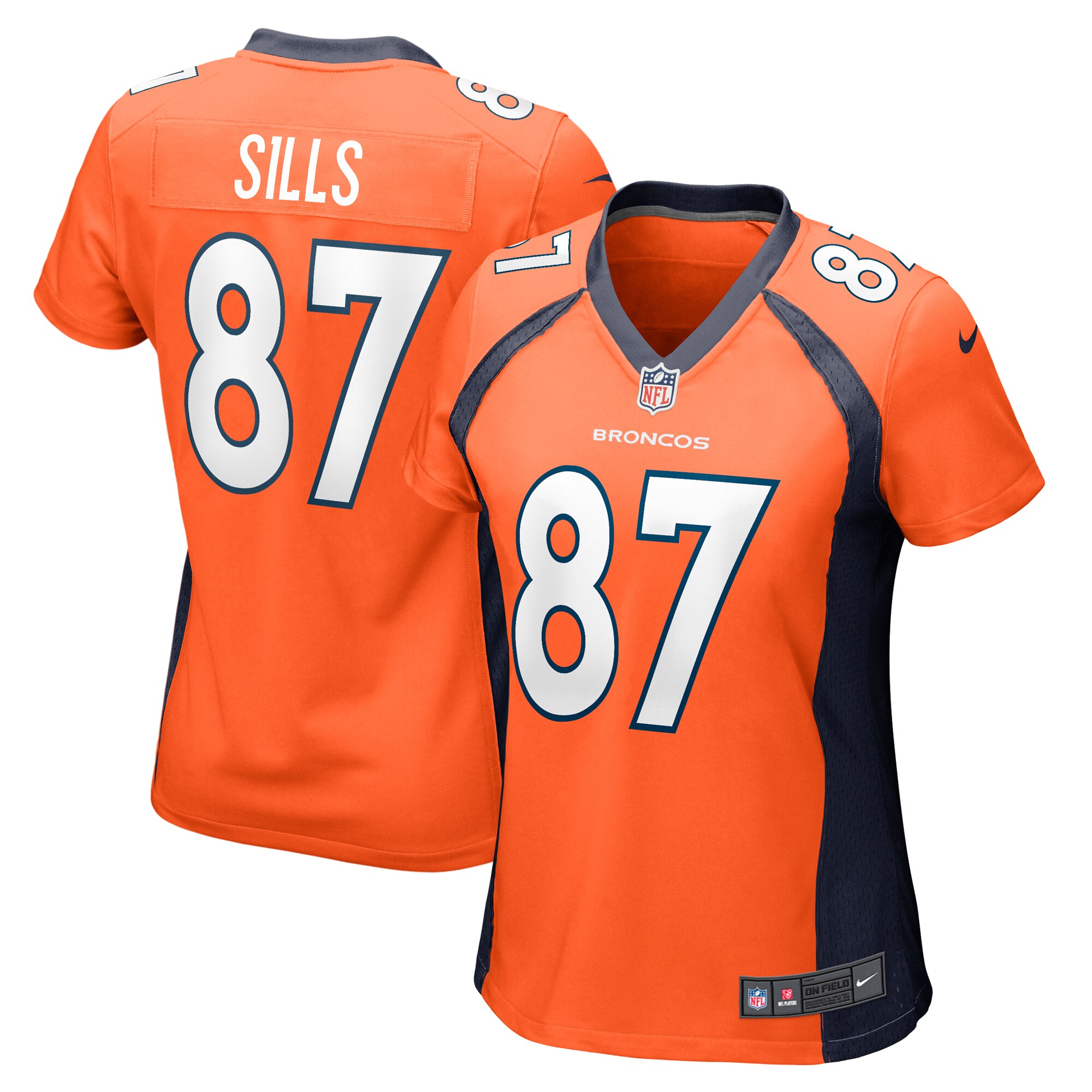 David Sills Denver Broncos Game Jersey - Women's
