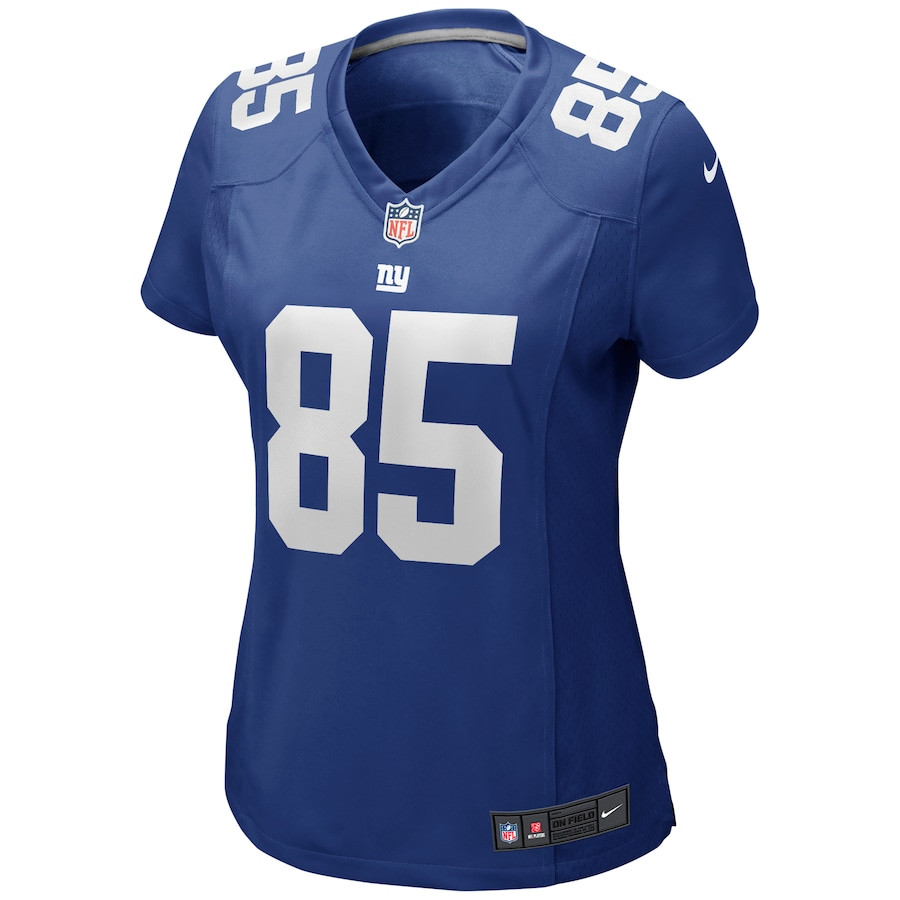 Alternative view of David Tyree #85 New York Giants Game Jersey - Women's | Royal