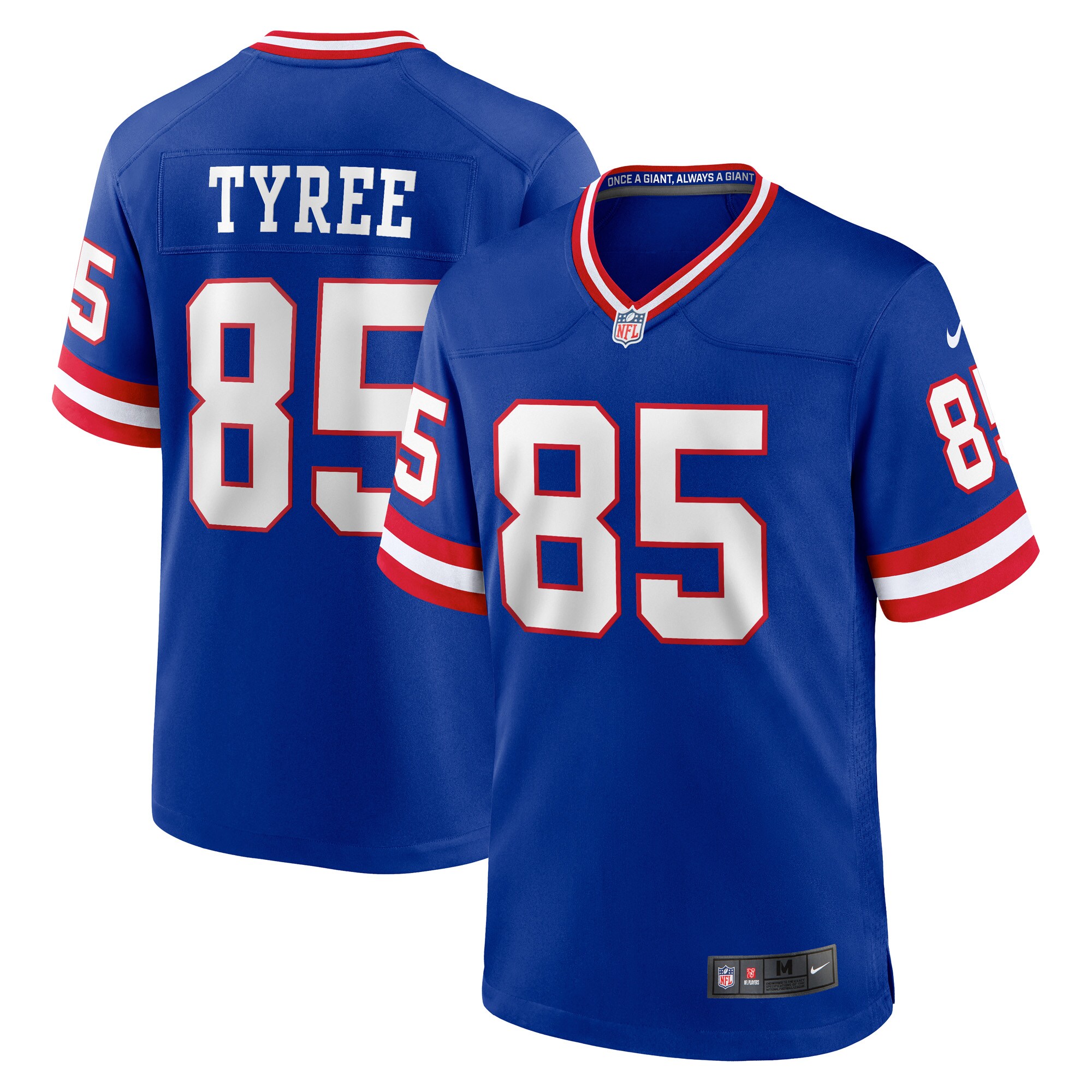 David Tyree New York Giants Classic Game Jersey - Men's
