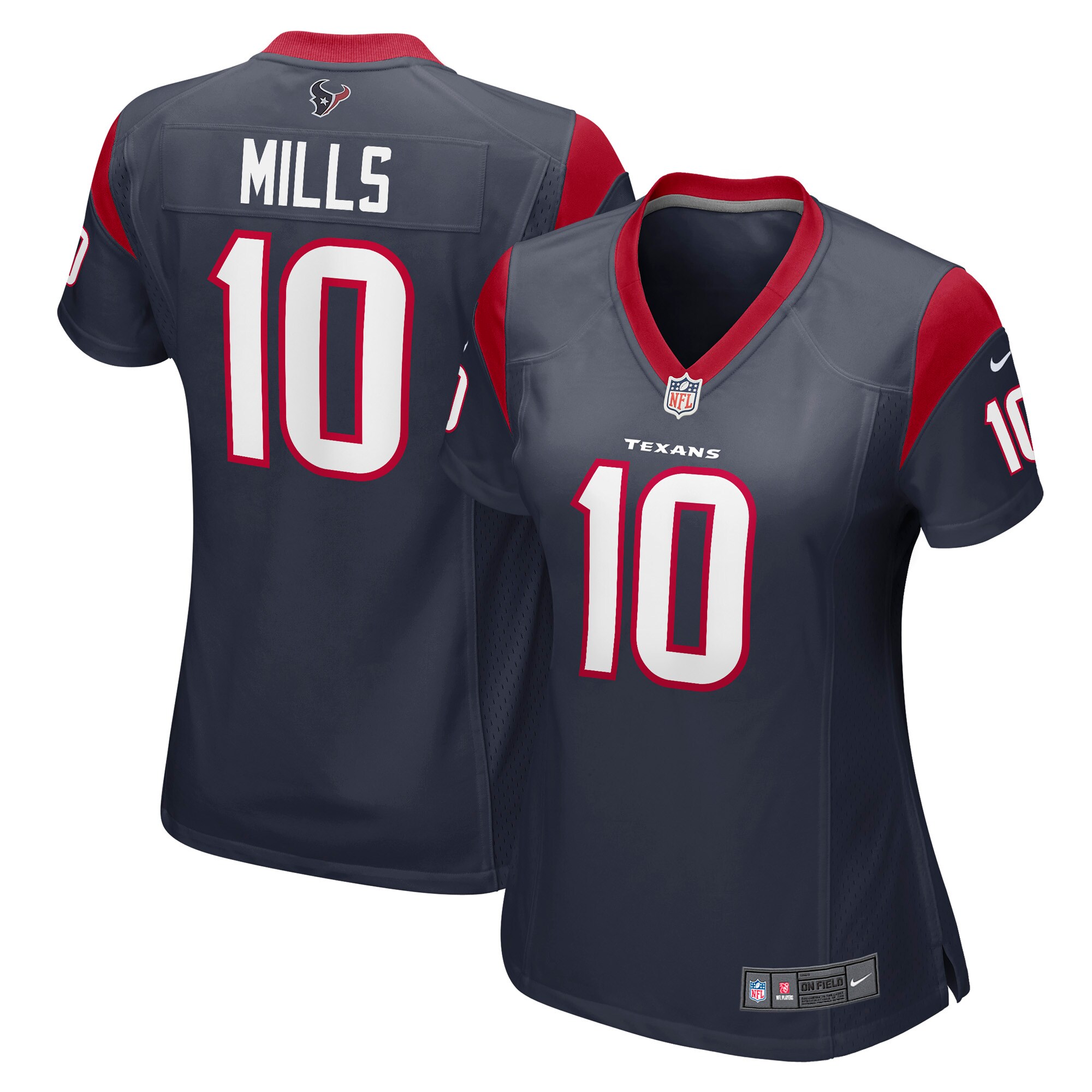 Davis Mills Houston Texans Game Jersey - Women's