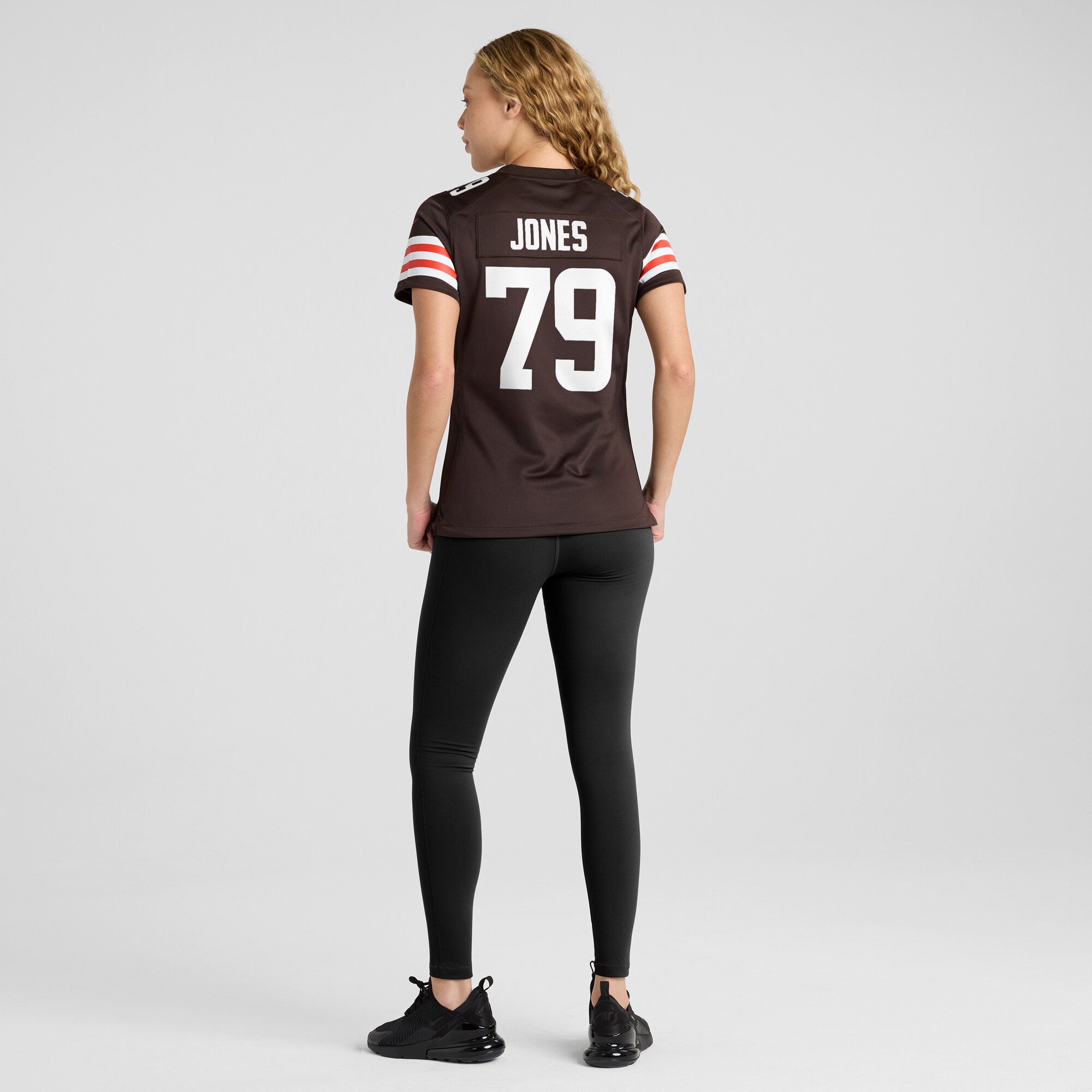 Dawand Jones Cleveland Browns Game Jersey - Women's - Image 5
