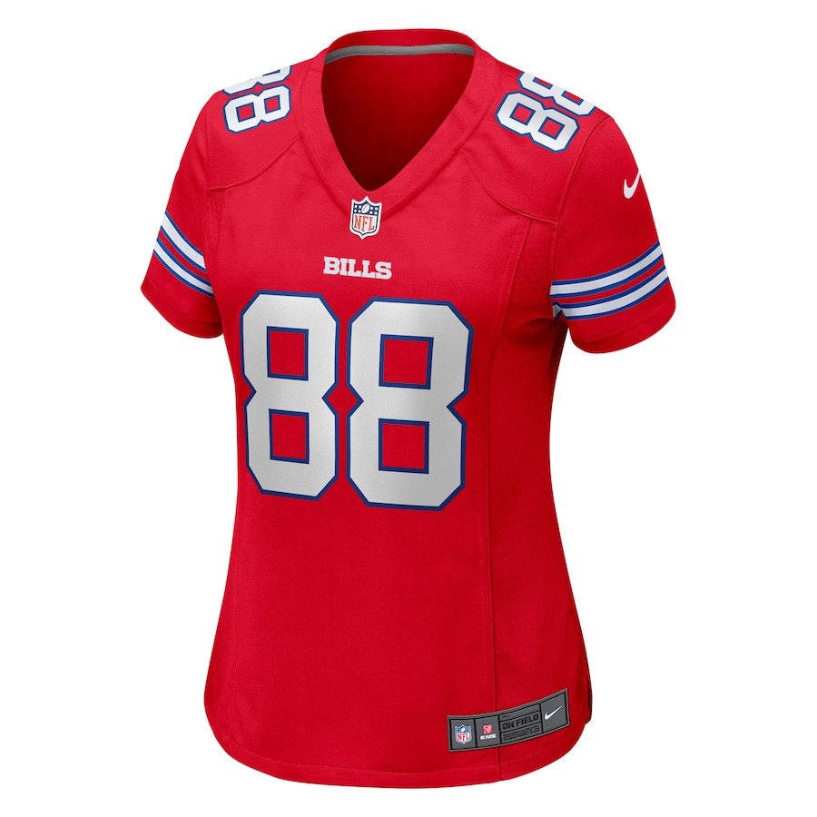 Dawson Knox #88 Buffalo Bills Game Jersey - Women's | Red - Image 2