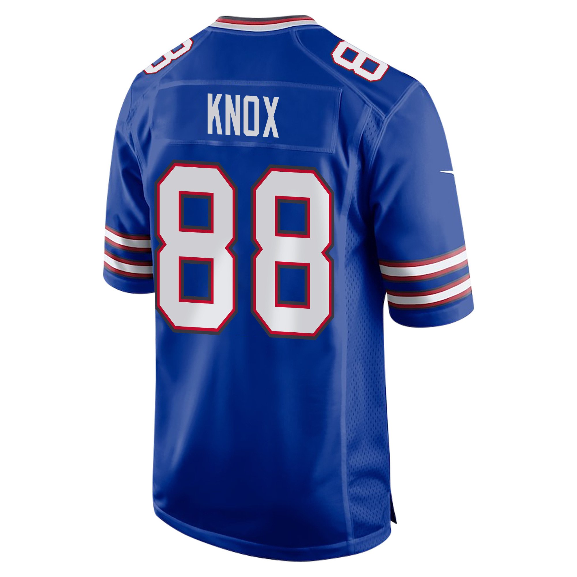Alternative view of Dawson Knox #88 Buffalo Bills Super Bowl LIX Champions Patch Game Jersey - Men's | Royal