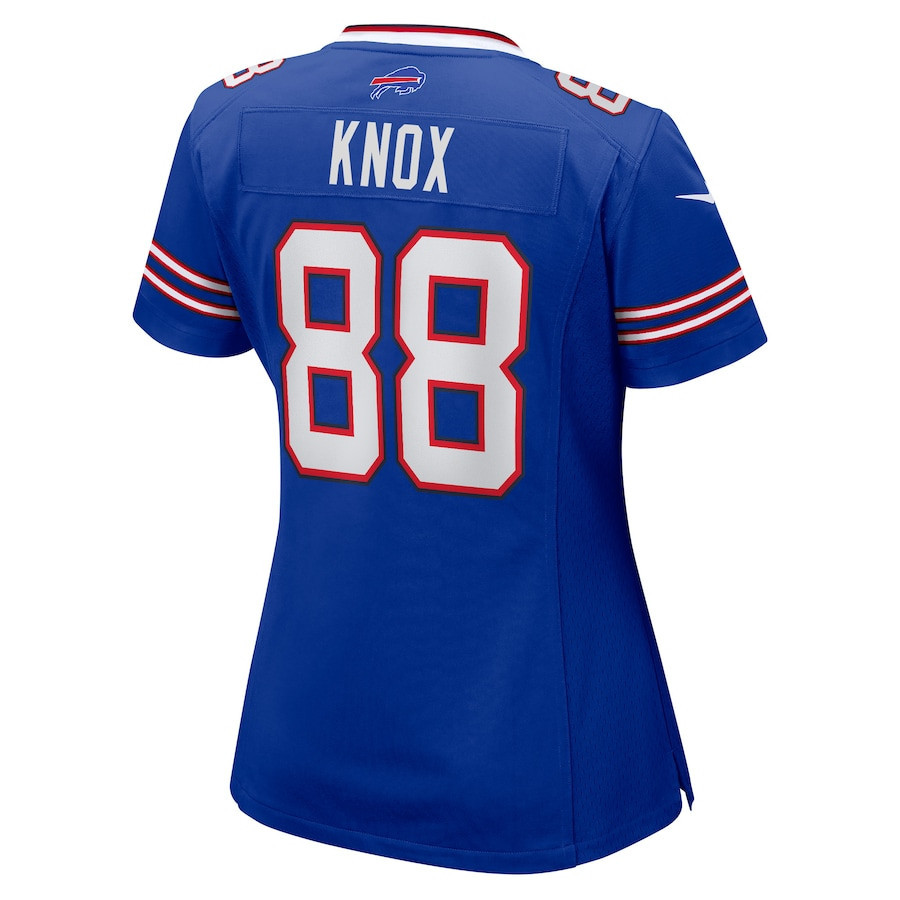 Dawson Knox #88 Buffalo Bills Super Bowl LIX Game Jersey - Women's | Royal - Image 3