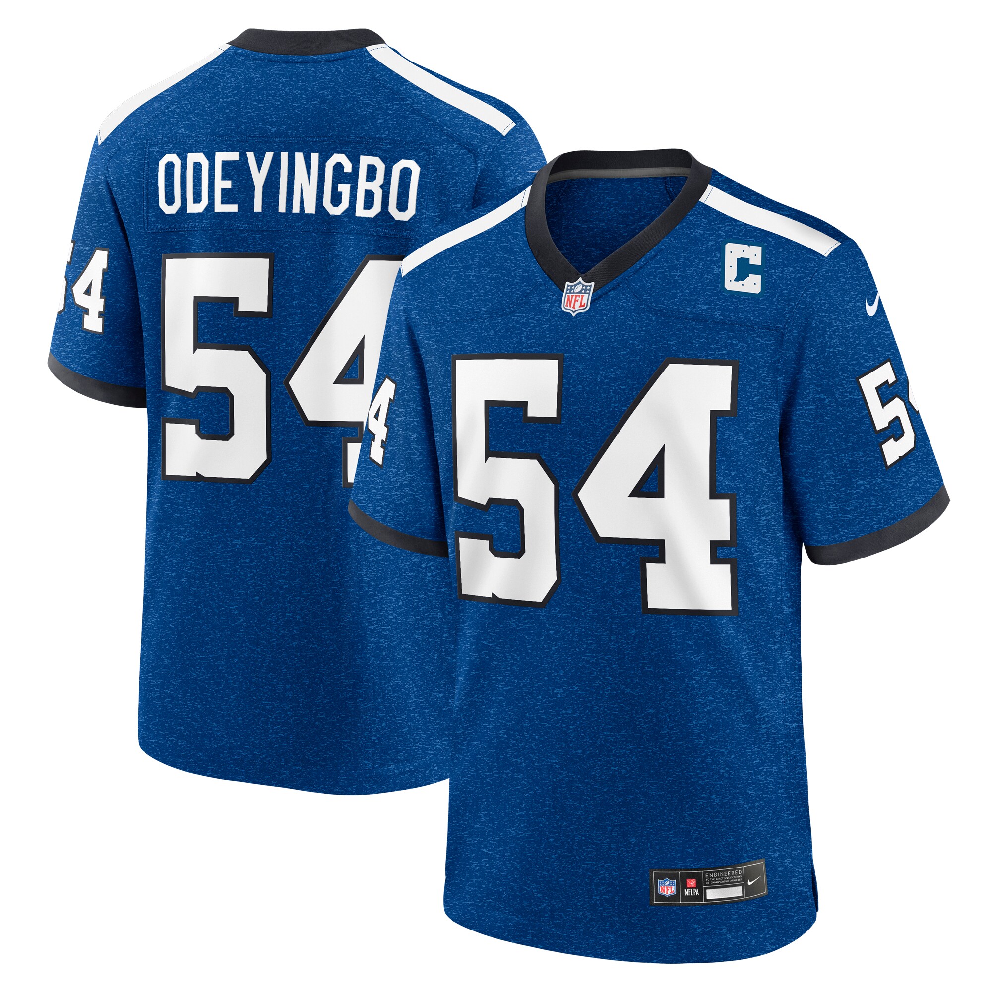 Dayo Odeyingbo Indianapolis Colts Alternate Game Jersey - Men's