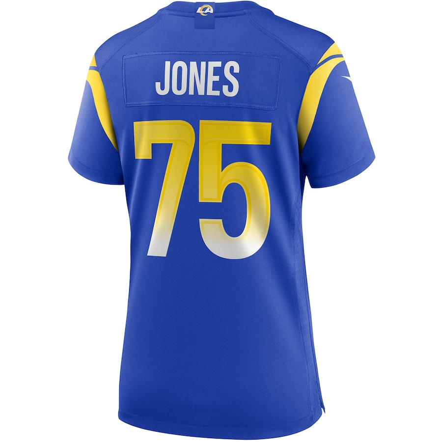 Deacon Jones #75 Los Angeles Rams Game Jersey - Women's | Royal - Image 3
